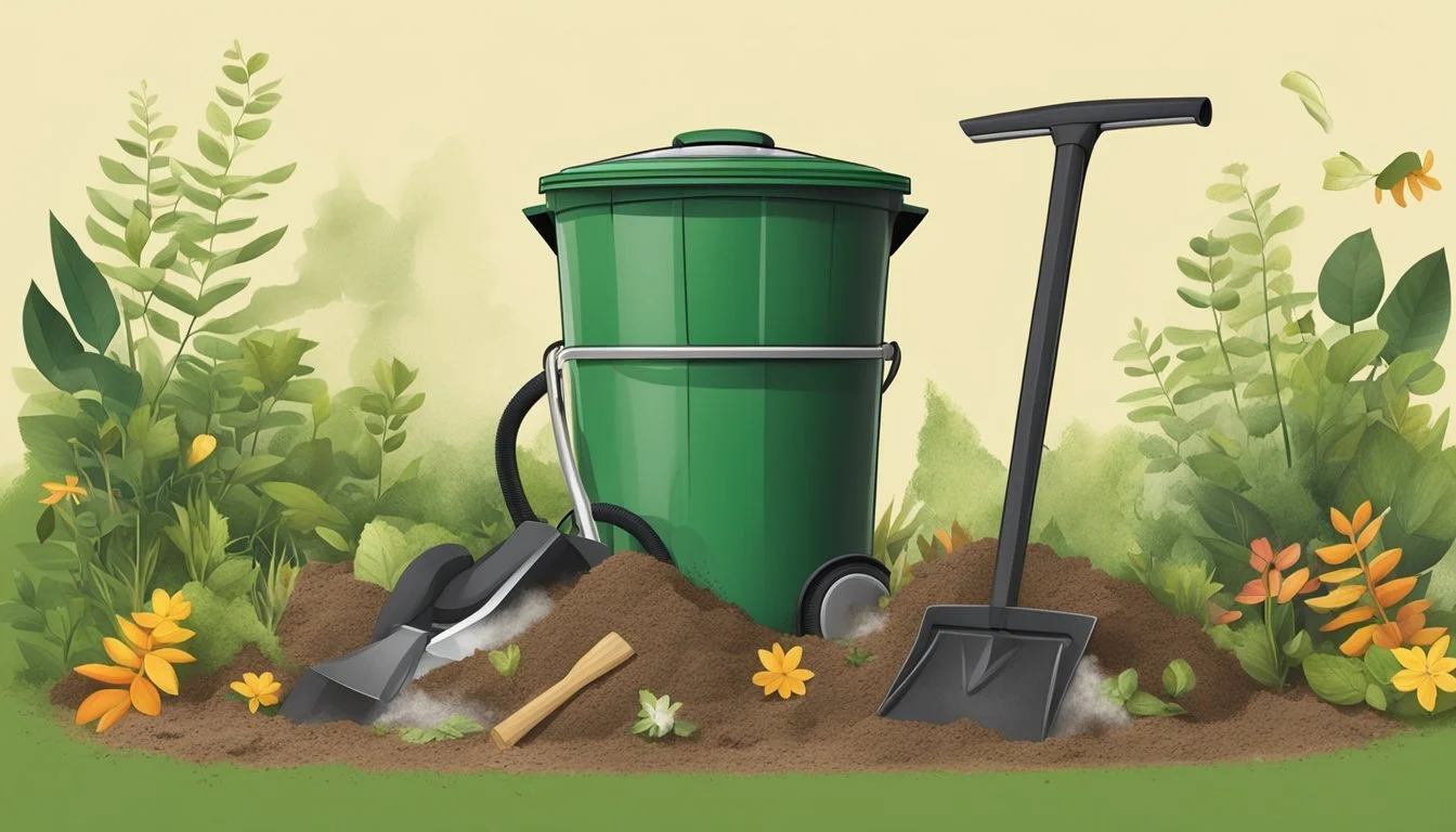 Sustainable Waste Management Composting Vacuum Cleaner Dust for Eco