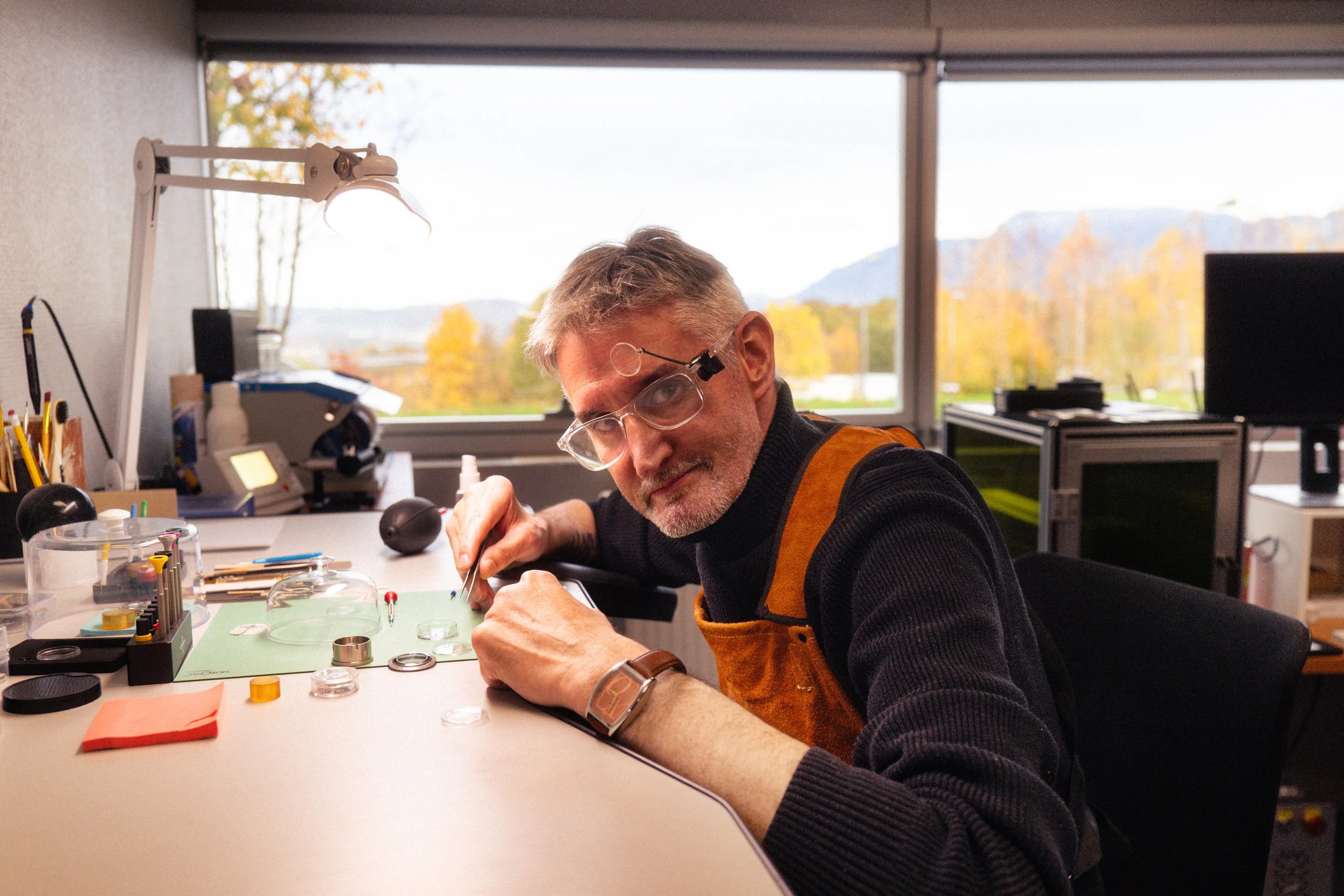 Cormac Hanley, Watchmaker and founder of 47Zero, for The New York Times