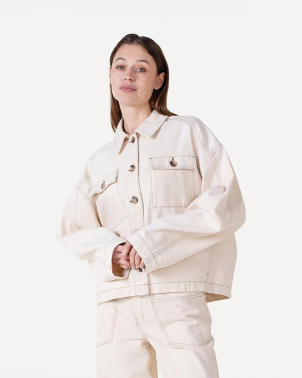 Enora natur denim jacket