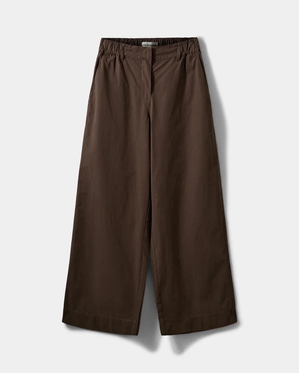 Reinesw Wide Leg Trousers - Brown - Sofie Schnoor