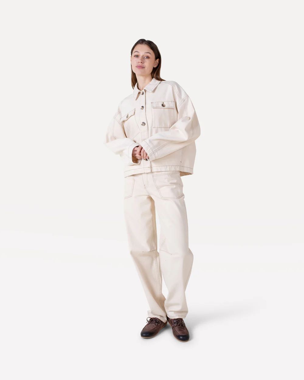 Nayomi natur denim pants