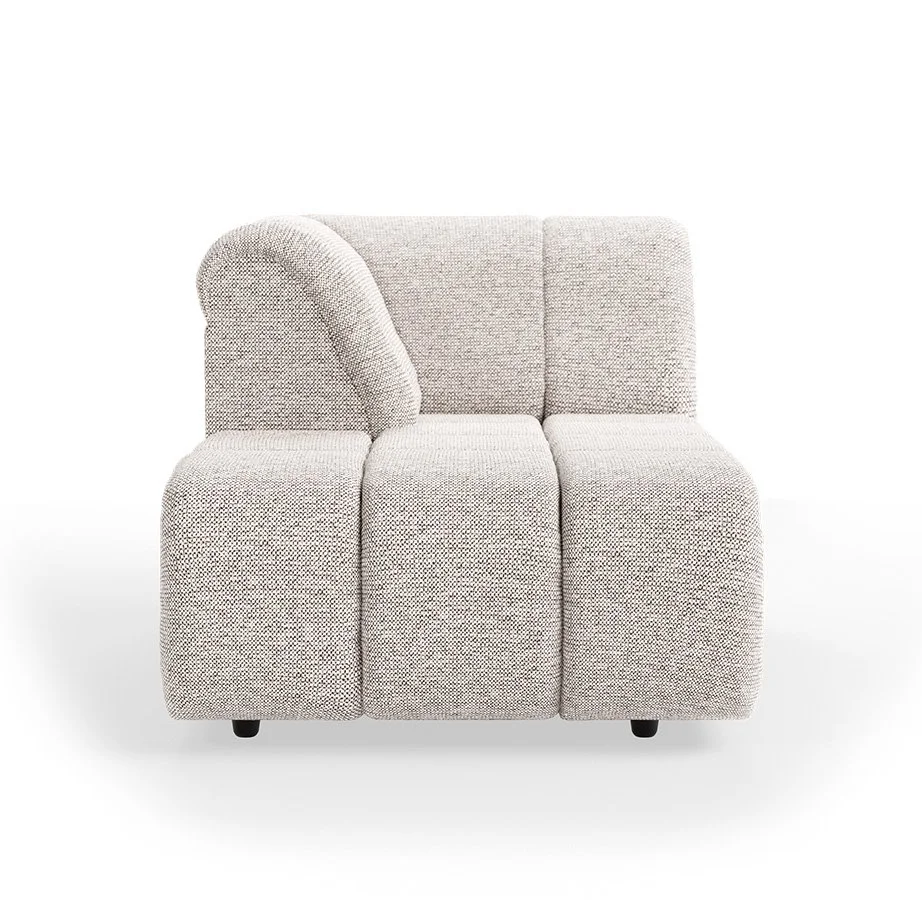 Wave Couch: Element Left Divan - Sneak