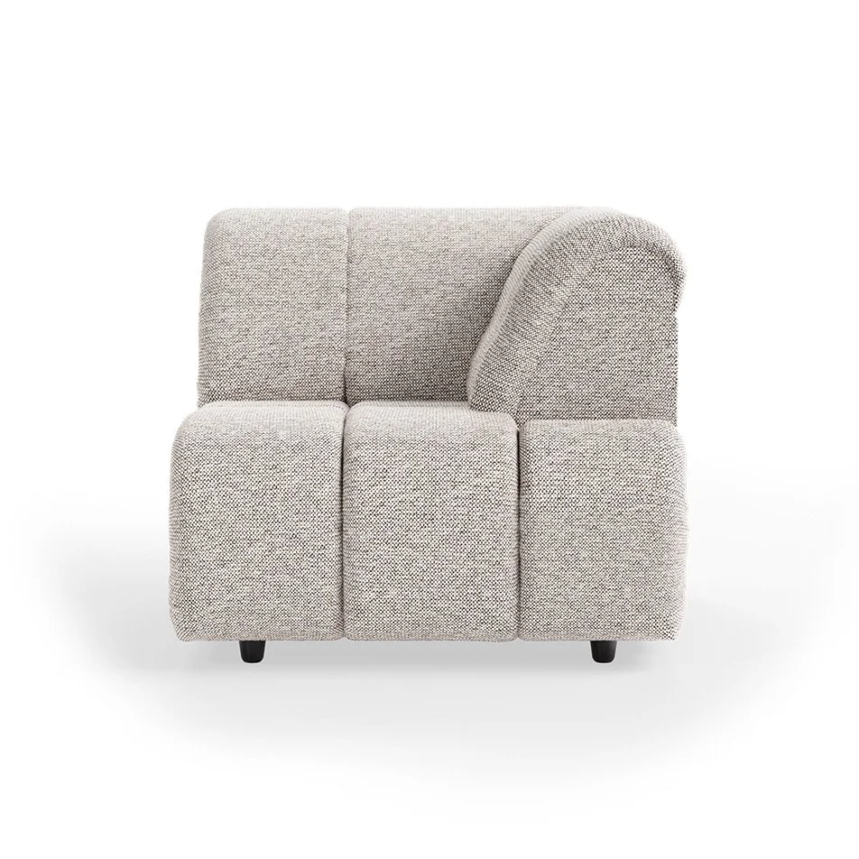 Wave Couch: Element Right High Arm - Sneak