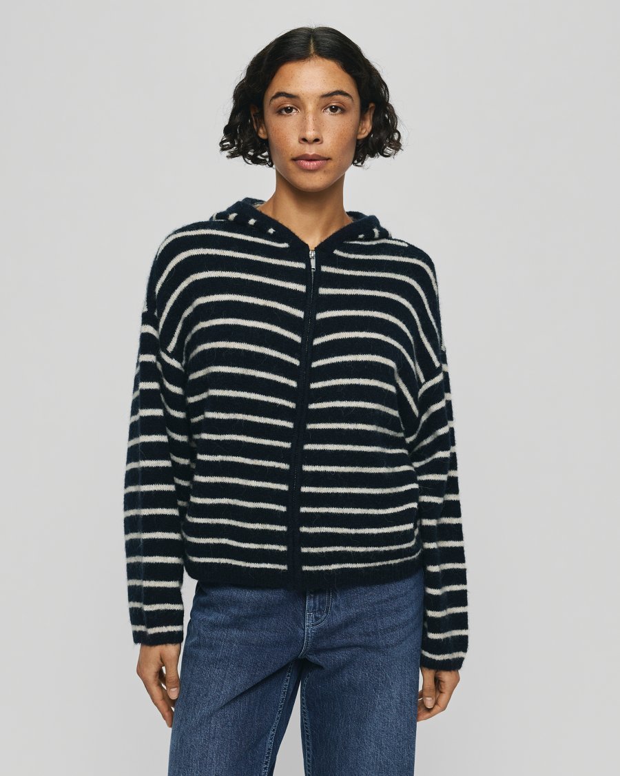 Mschjinie hope zip cardigan