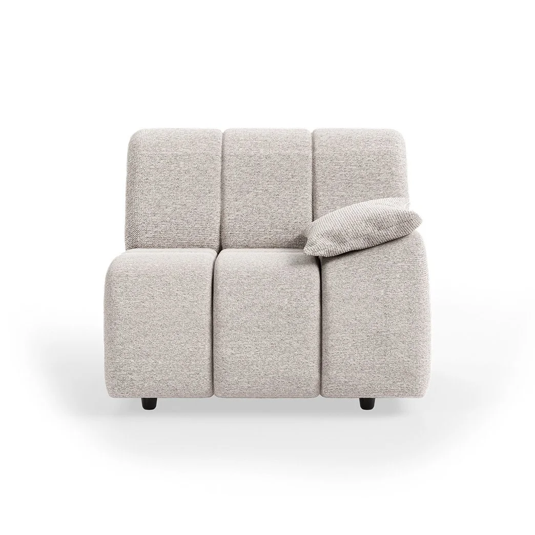 Wave Couch: Element Right Low Arm - Sneak