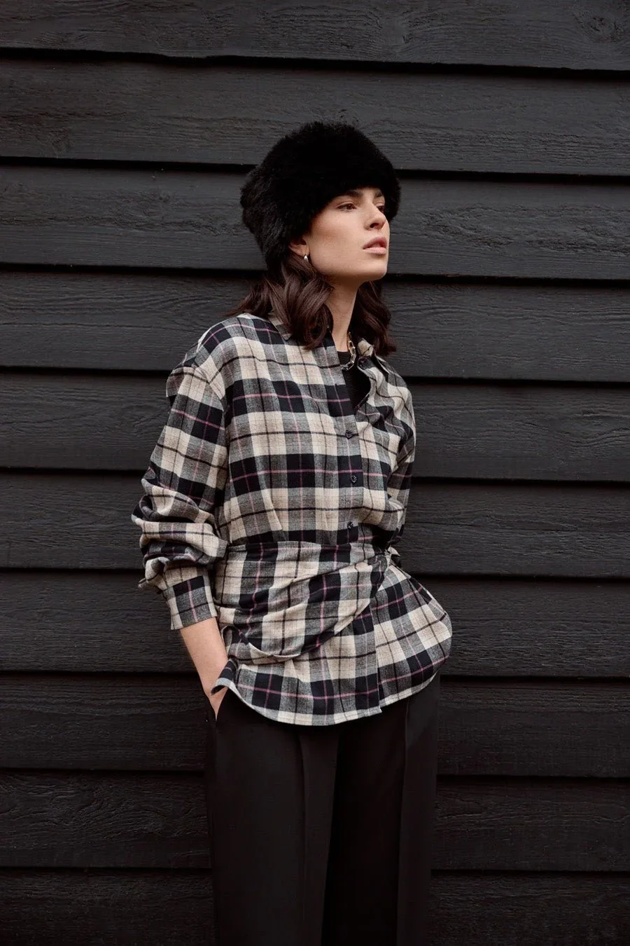 Claudine Check Shirt