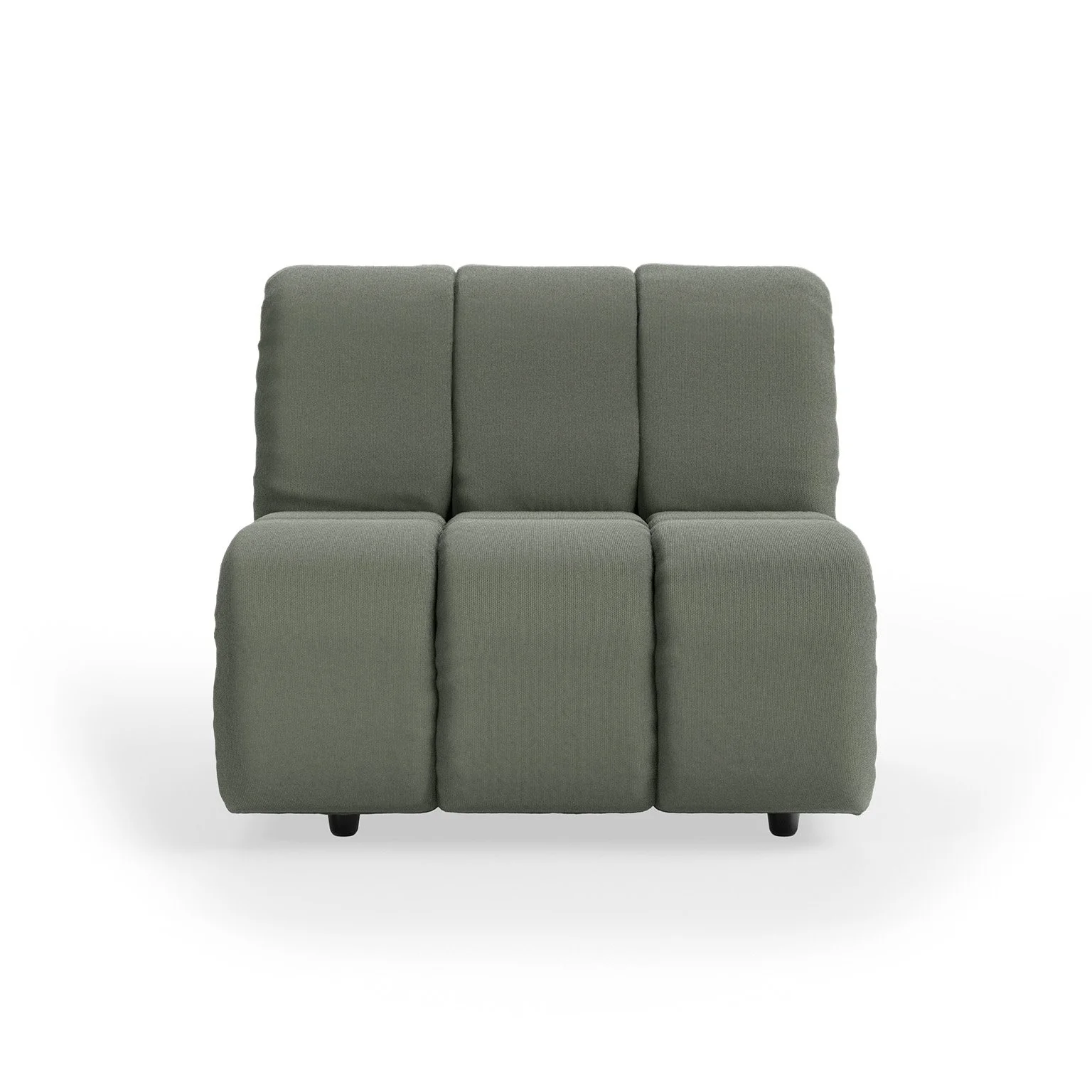 Wave Couch: Element Middle - Wander - Army Green