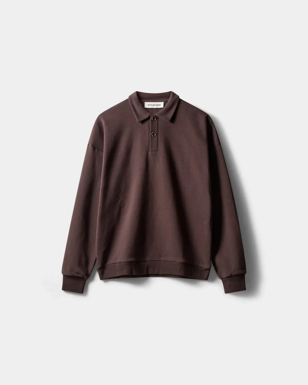LUMESW_POLO_SWEATSHIRT-T-shirt_lang_aermet-S263450-7080_Dark_brown.jpg.webp