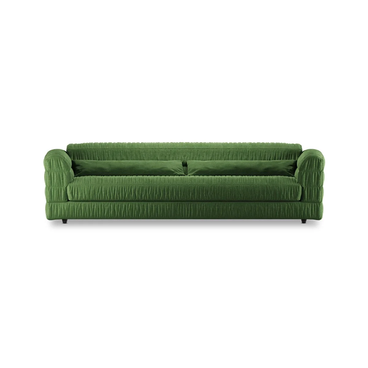 Club Couch, royal velvet, green