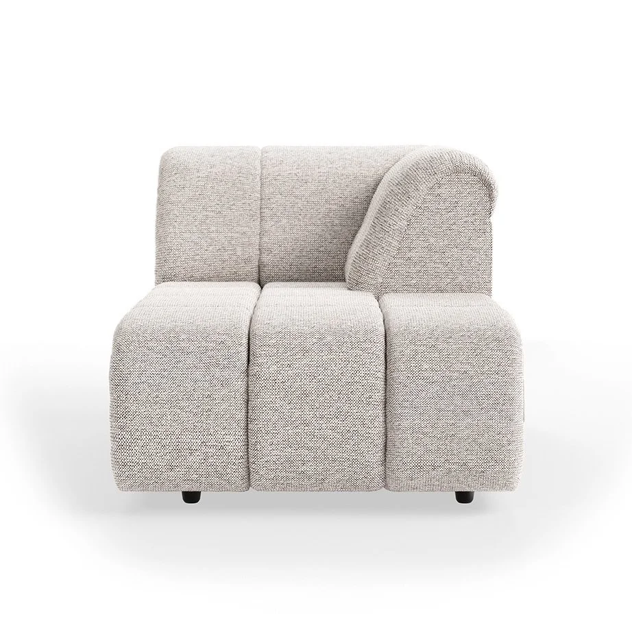 Wave Couch: Element Right Divan - Sneak