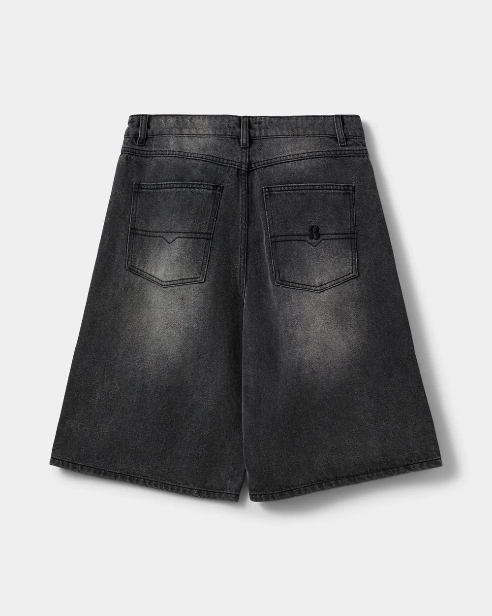 Stokesw Oversized Shorts - Washed Black - Sofie Schnoor