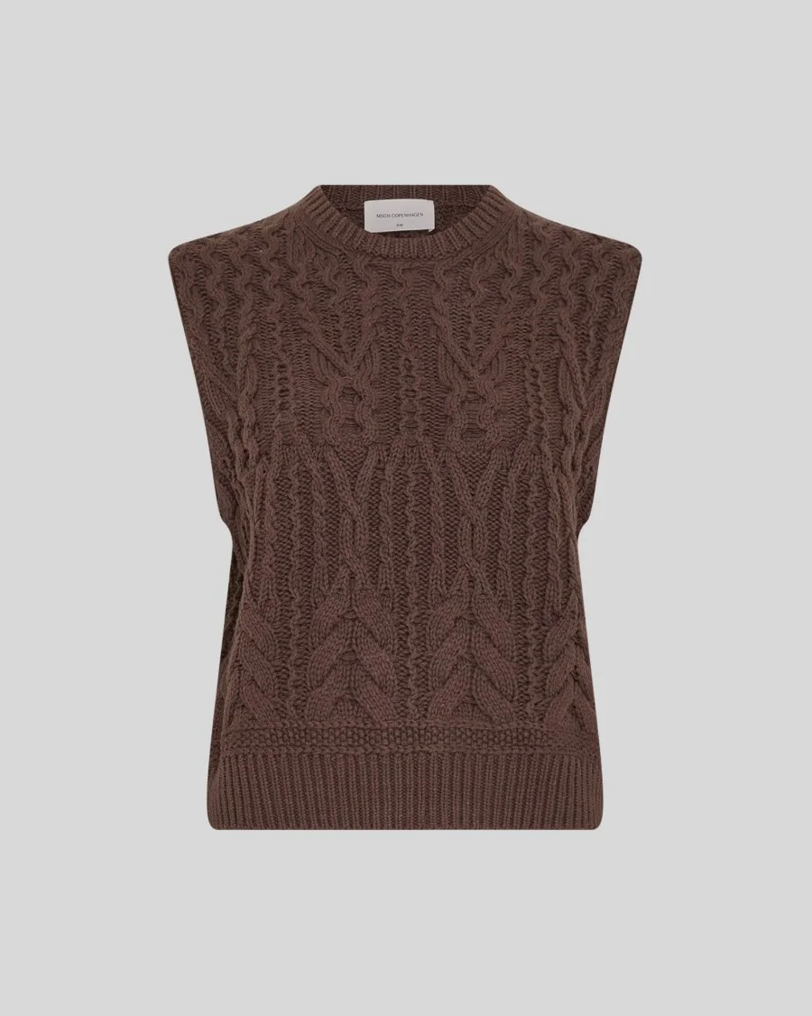 MSCHMarisela Vest Hot Fudge