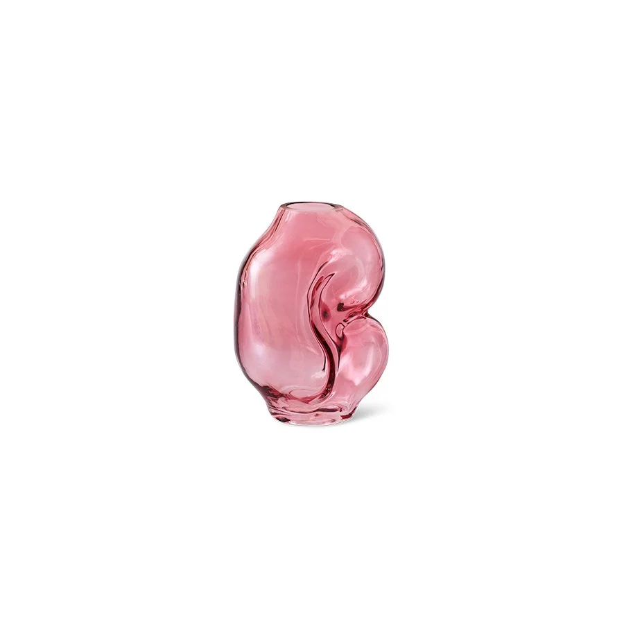 Gleam Glass Vase S - Rose