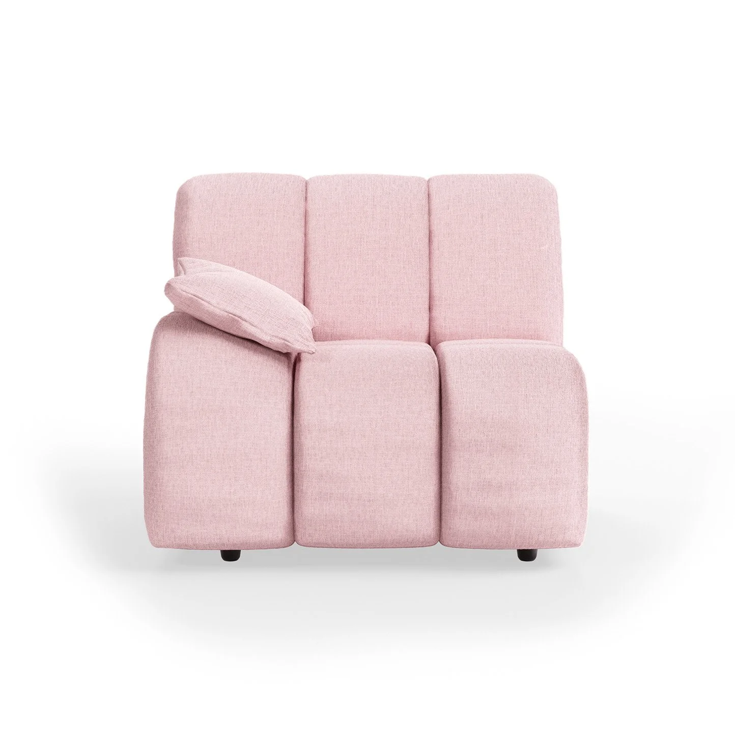 Wave Couch: Element Left Low Arm - Wise - Blossom