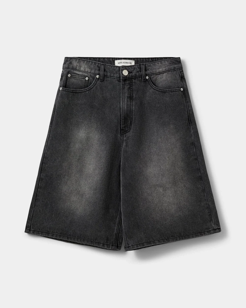 Stokesw Oversized Shorts - Washed Black
