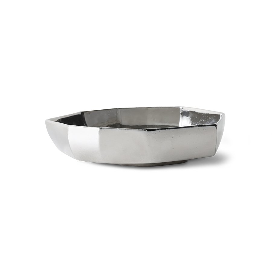 Chrome bowl, large