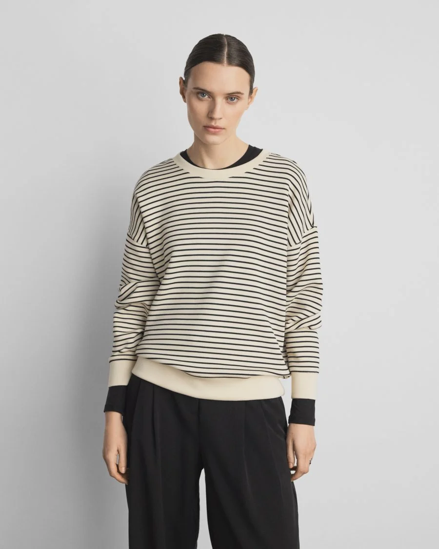 MSCHIma Q Sweatshirt Oatmeal/Black