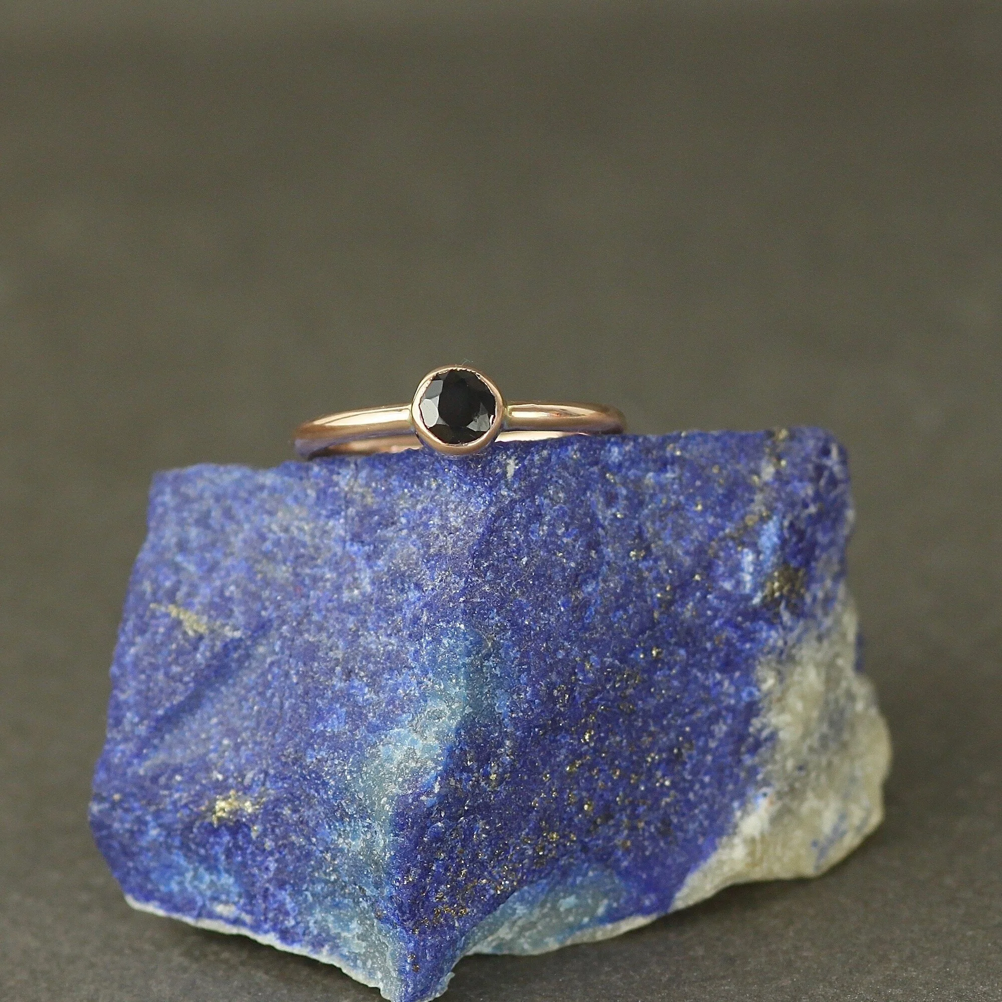9ct+Rose+Gold+Black+Sapphire+Engagement+Ring.jpg