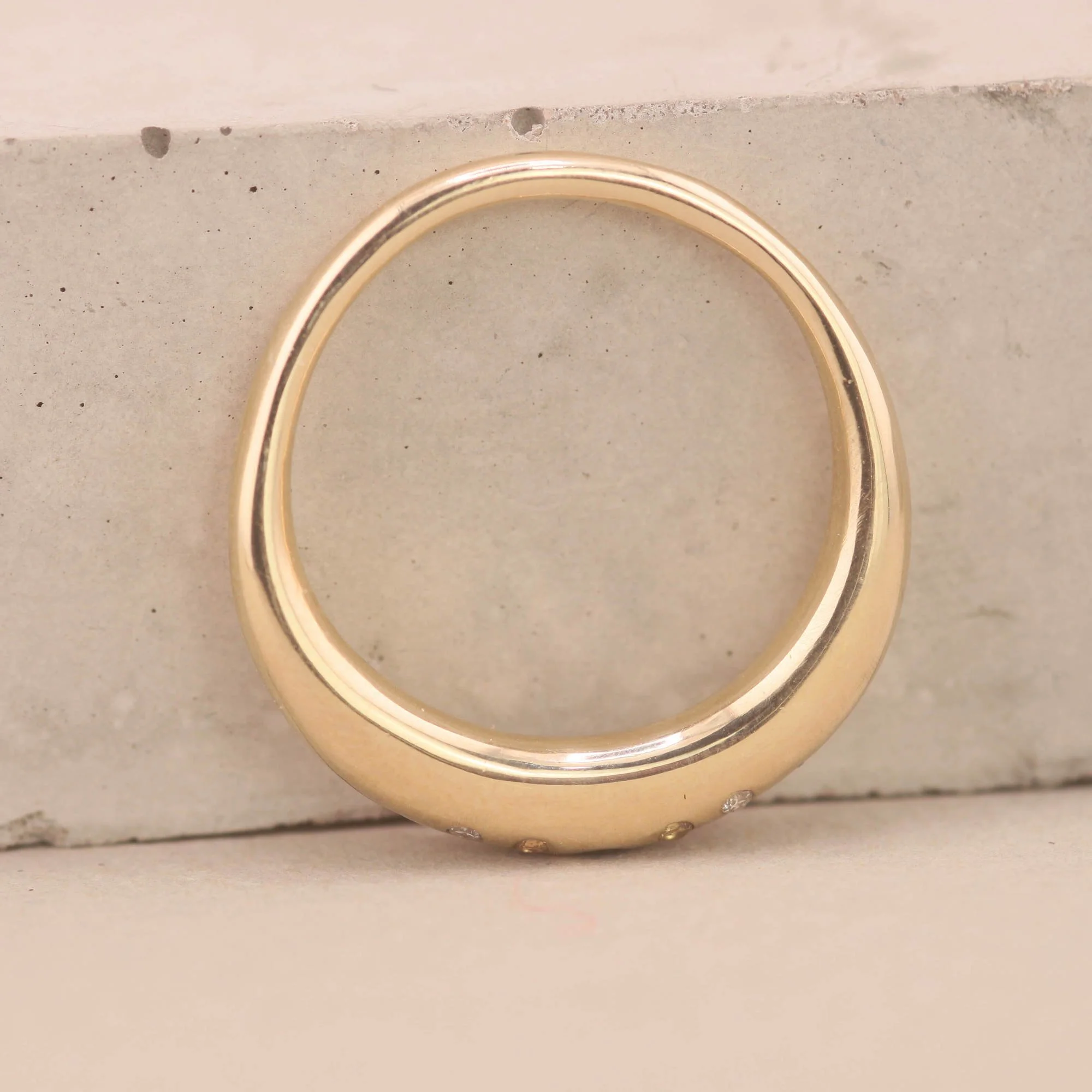 9ct gold Caribbean Wanderlust Diamond and sapphire ring.JPG