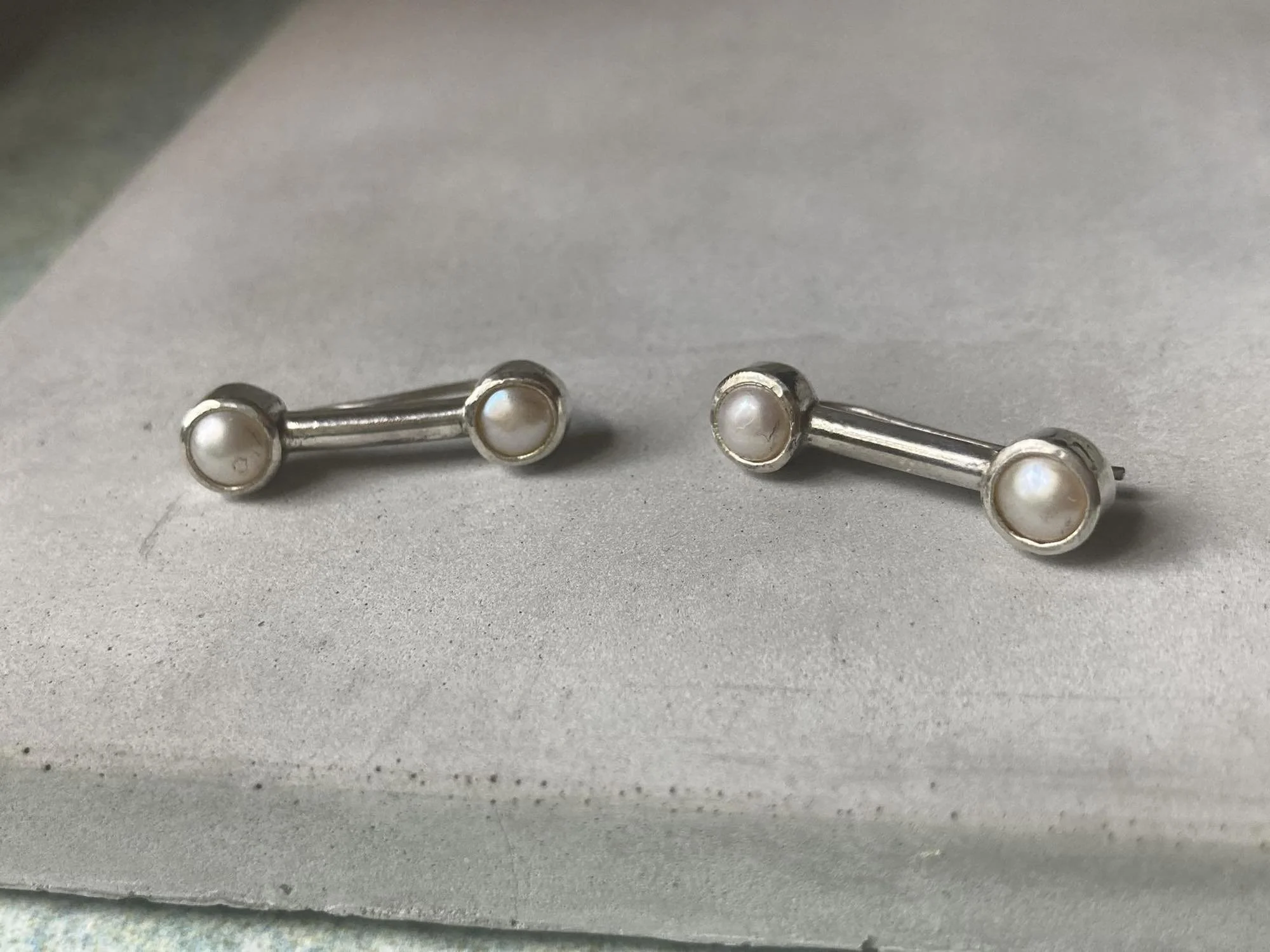 double pearl bar ear climbers.jpeg