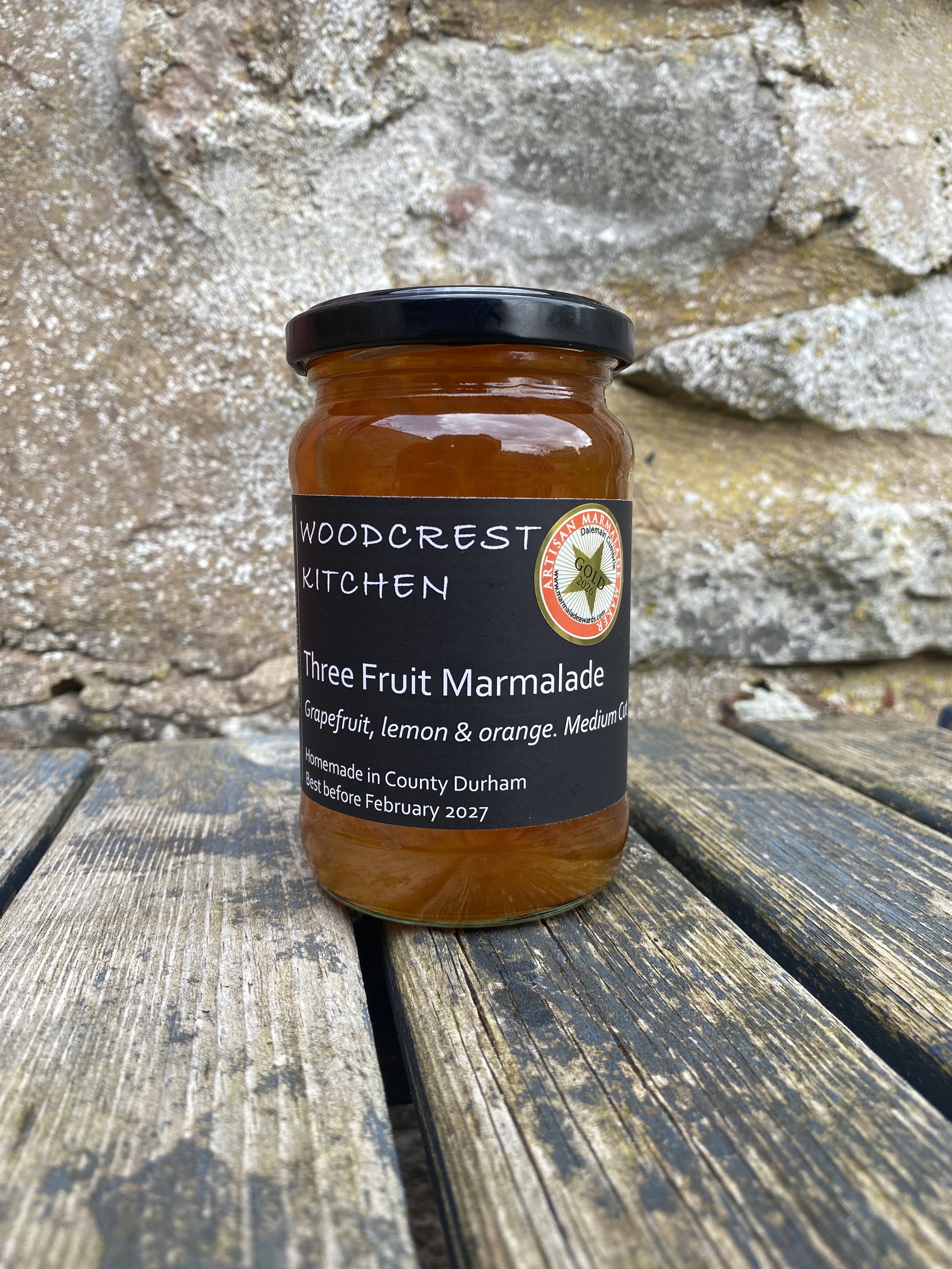 Artisan Gold Winner: Woodcrest Kitchen, Three Fruit Marmalade