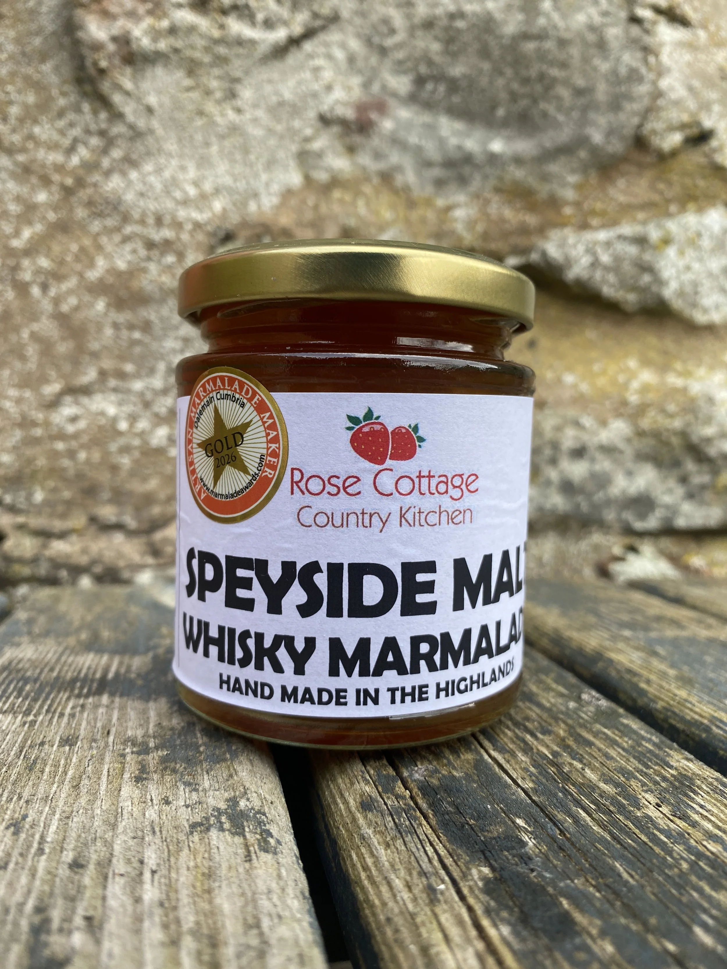 Artisan Gold Winner: Rose Cottage Country Kitchen, Speyside Malt Whisky Marmalade