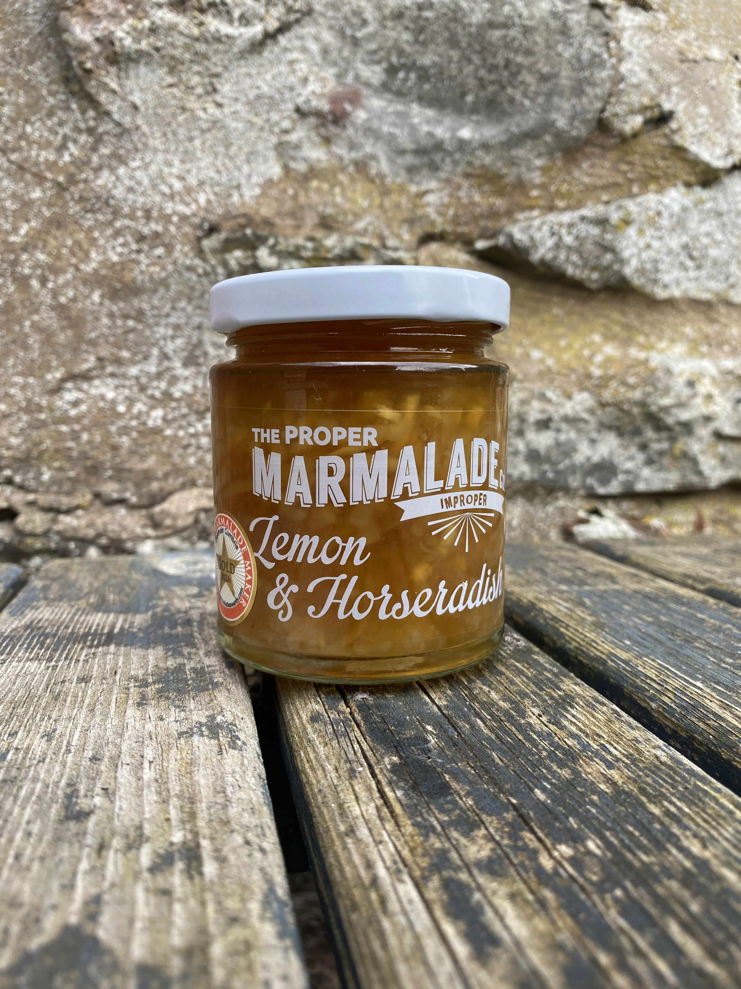 Artisan Gold Winner: The Proper Marmalade Company, Lemon & Horseradish