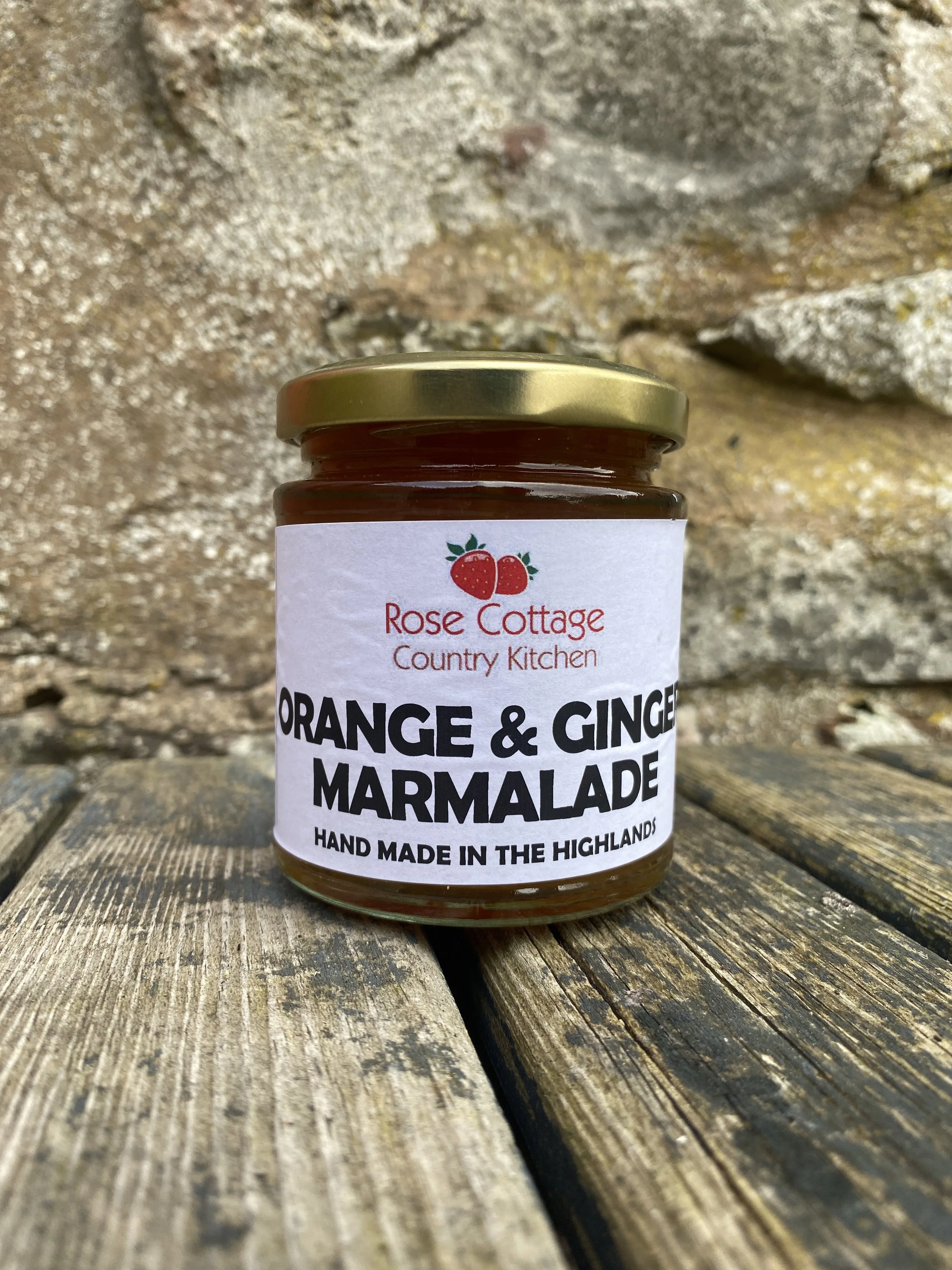 Artisan Gold Winner: Rose Cottage Country Kitchen, Orange & Ginger Marmalade