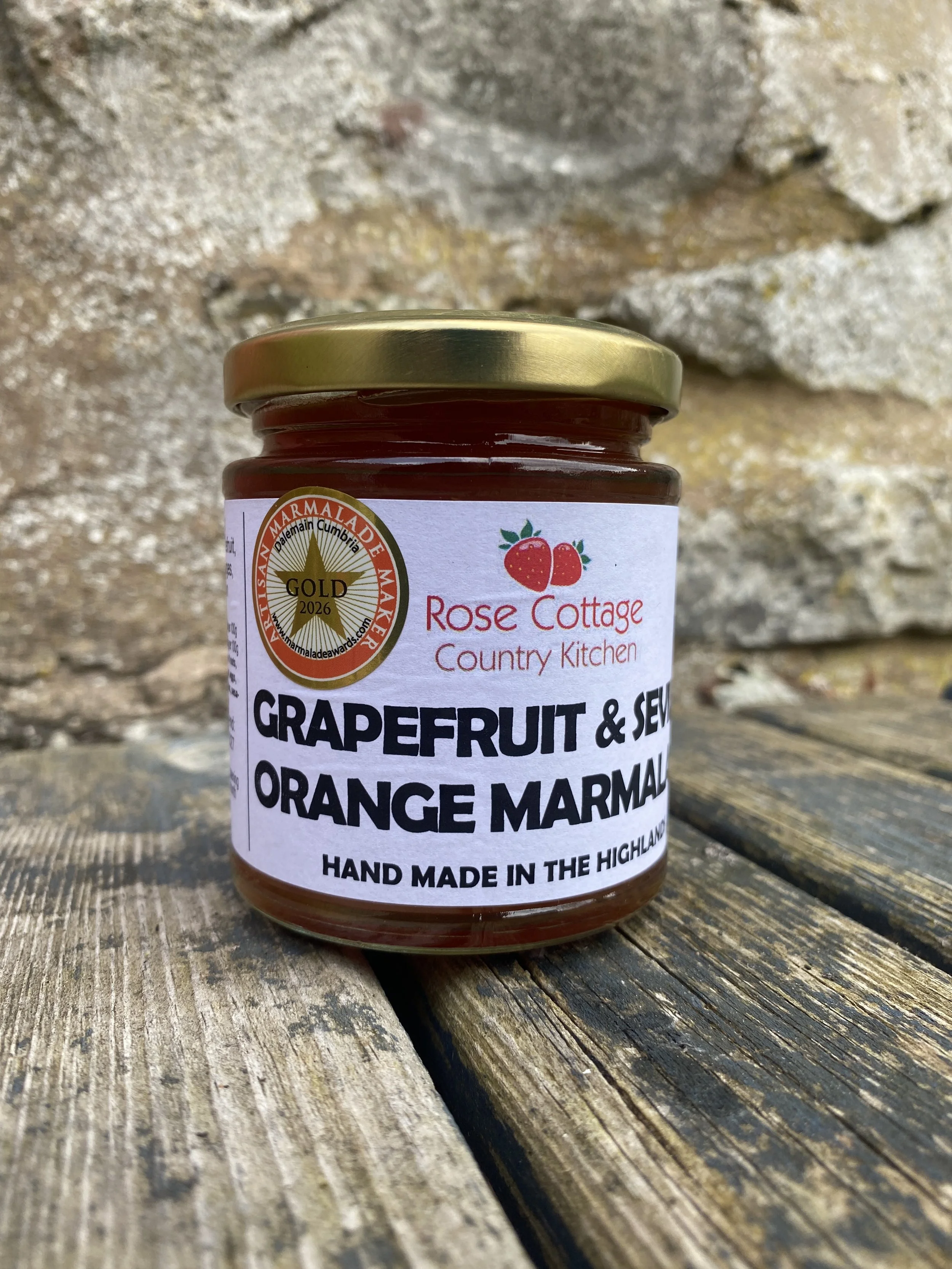 Artisan Gold Winner: Rose Cottage Country Kitchen, Grapefruit & Seville Orange Marmalade