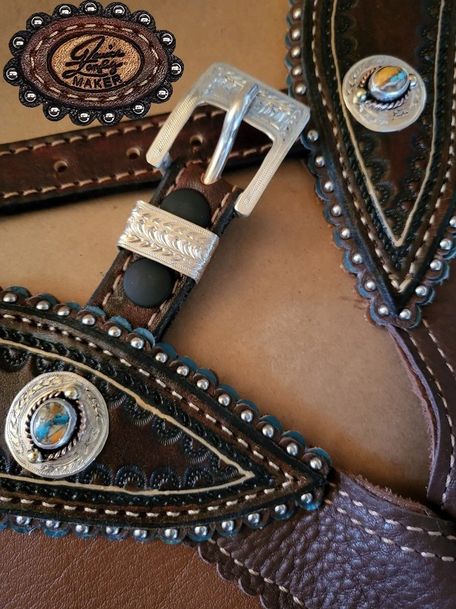 Custom show chaps front detail