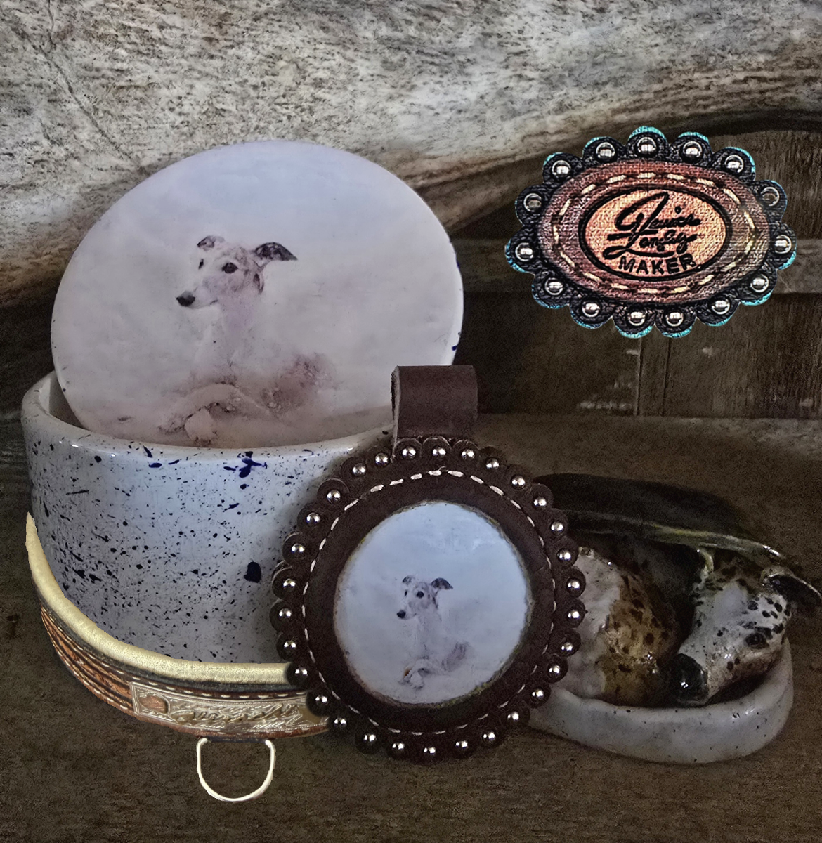 Custom Urn and figure