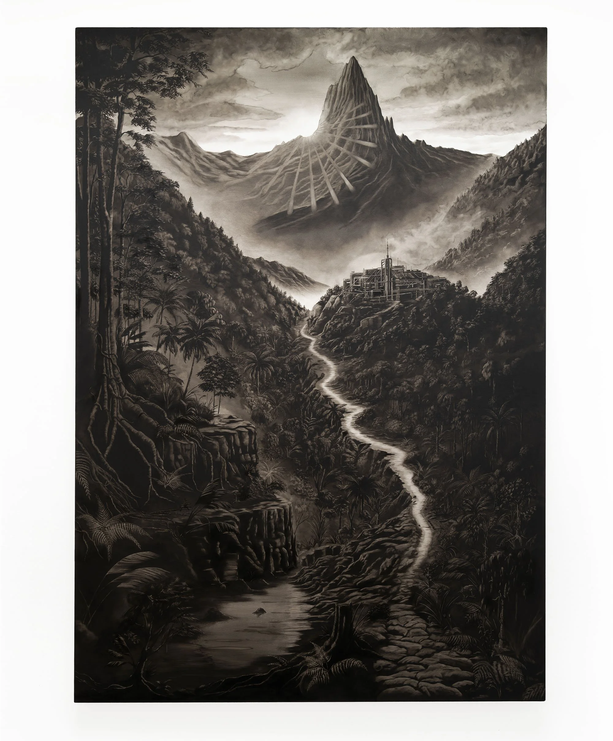  Castle in the Sky, 2026  
Oil on canvas 
200 × 140 cm 
£12,000 
 