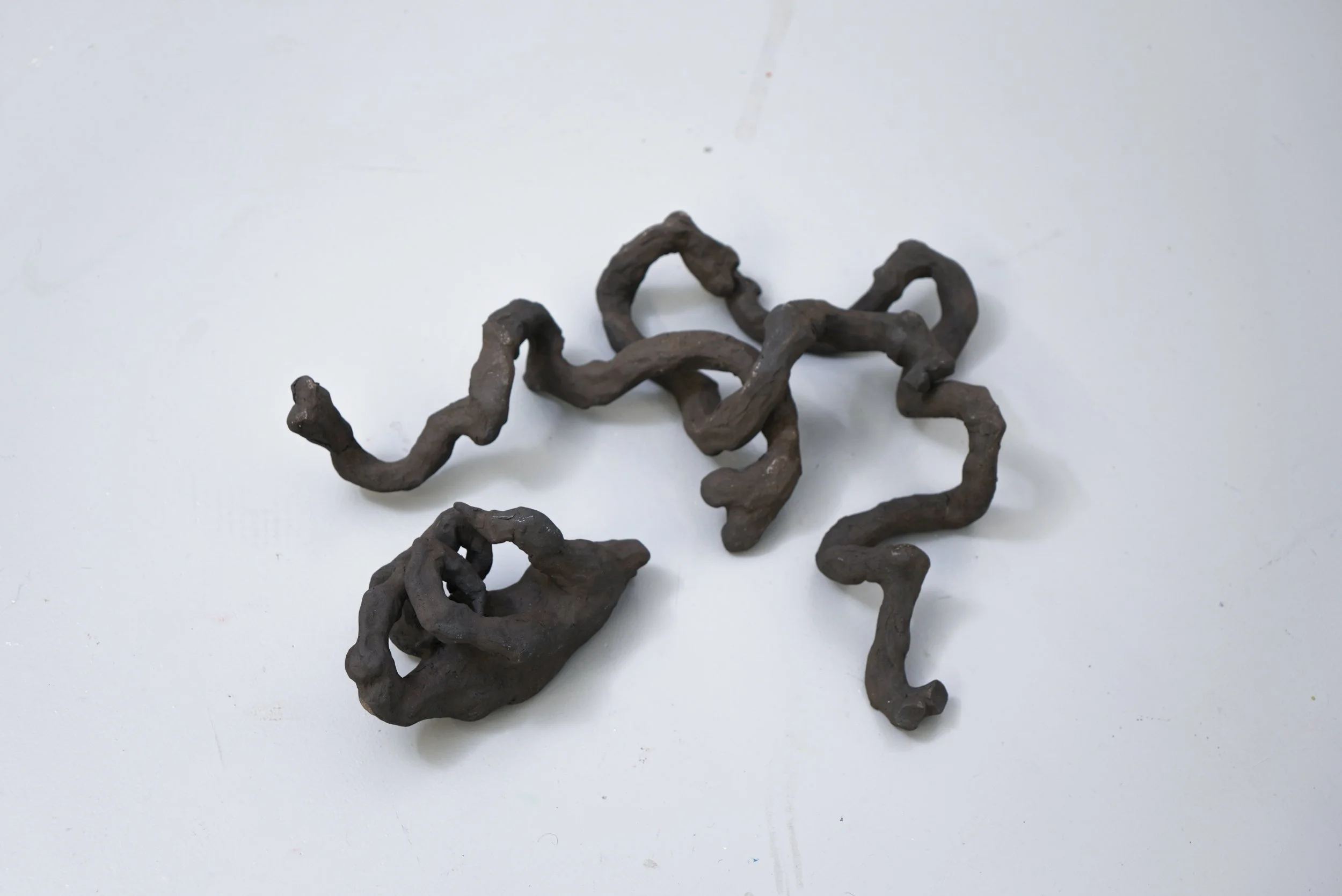Alex Morante 
 Inheritance I, 2026  
Stoneware 
9 x 50 x 48 cm, set of 4 works 
£1,100 
 
