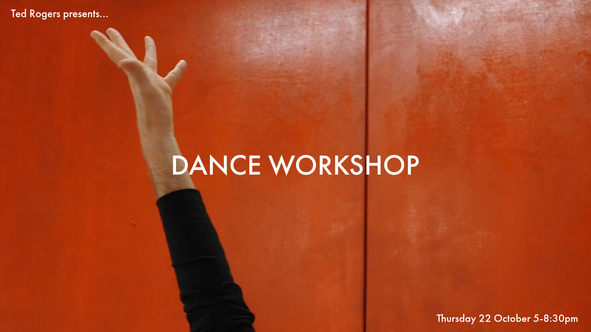 Ted Rogers Dance Workshop  (Copy)