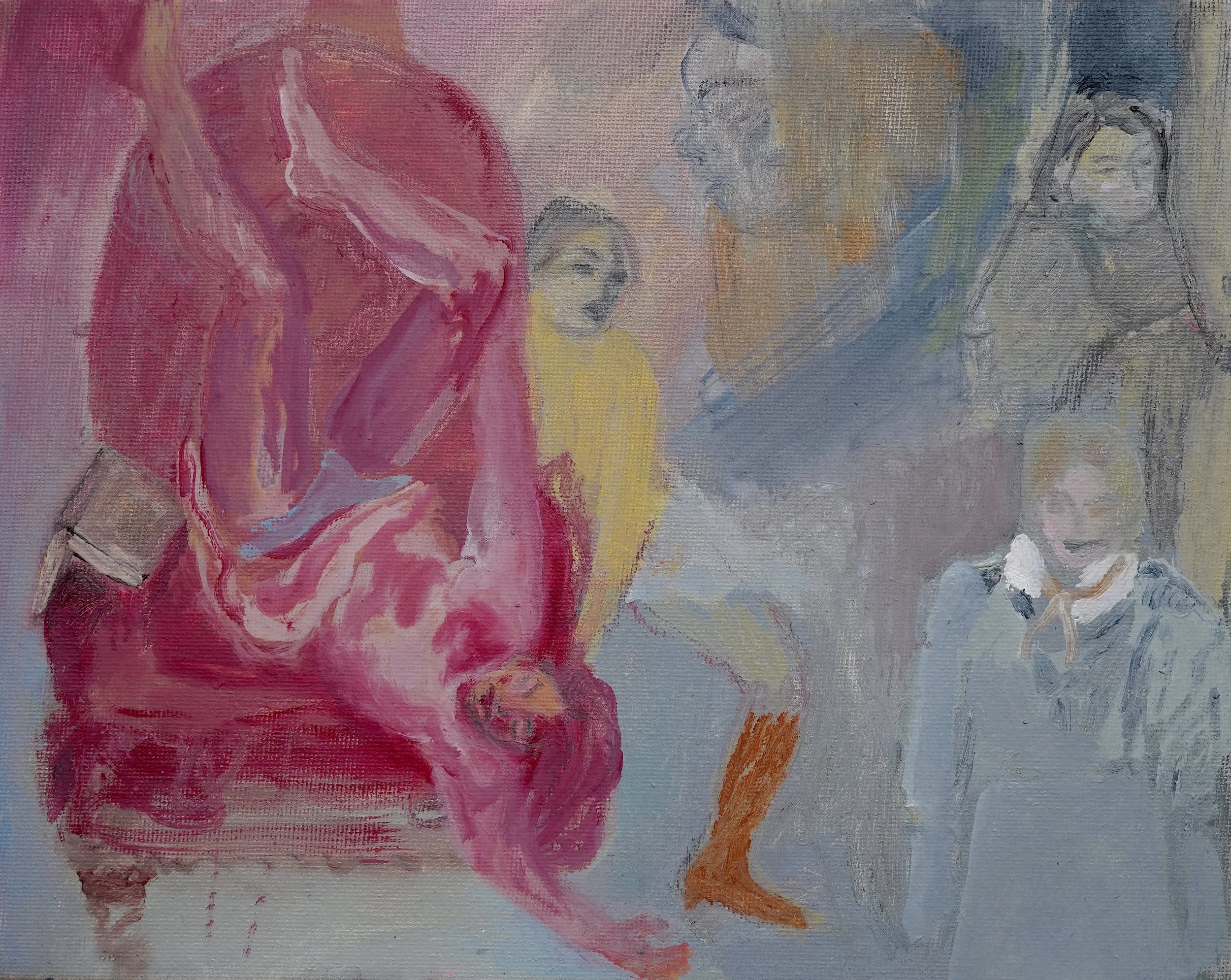 Short Story, 2025, oil on canvas, 25x30cm