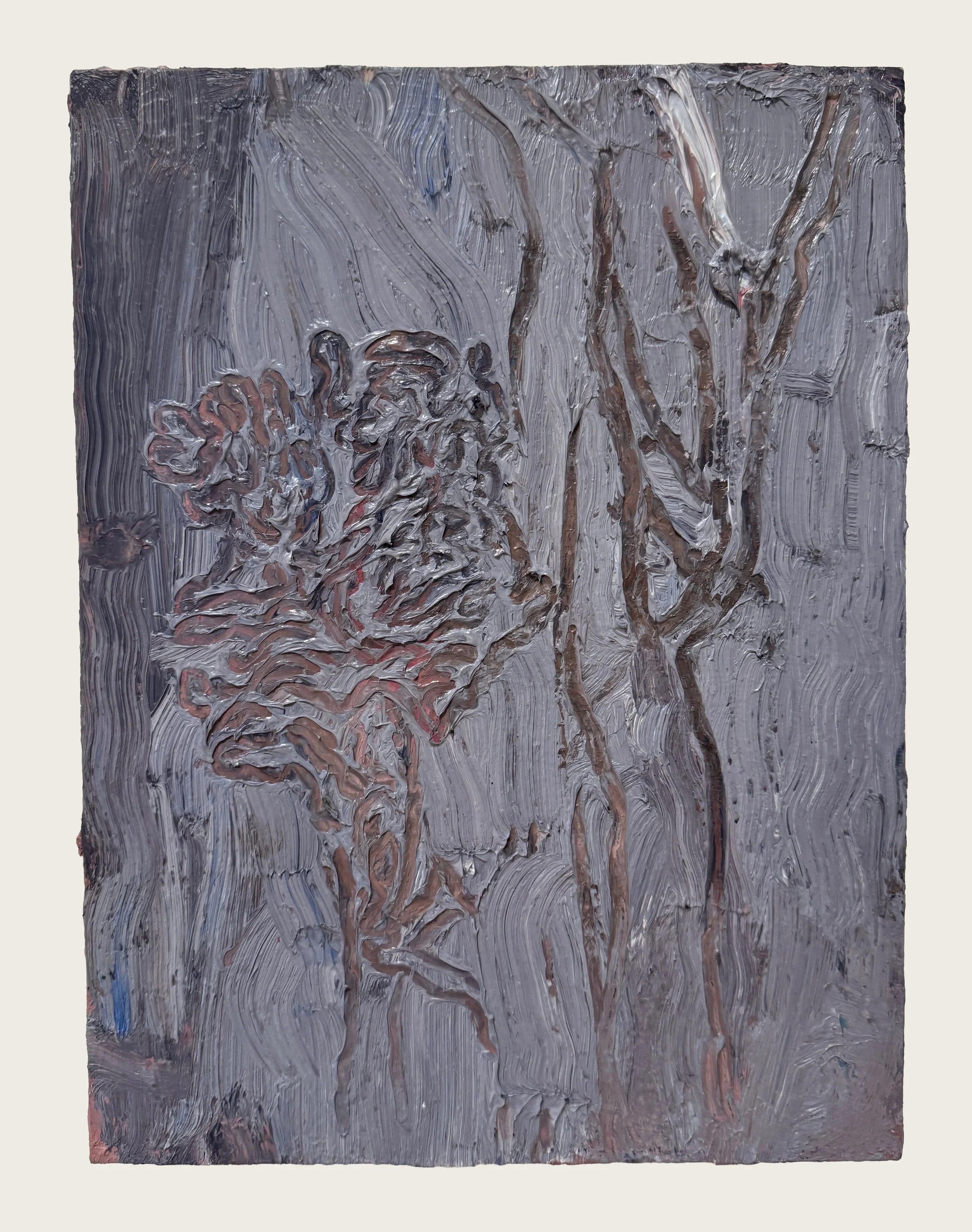  A Small Drama, 2025  
oil on canvas 
31 × 23 cm 
£ 1,800.00 ex. VAT 
 
