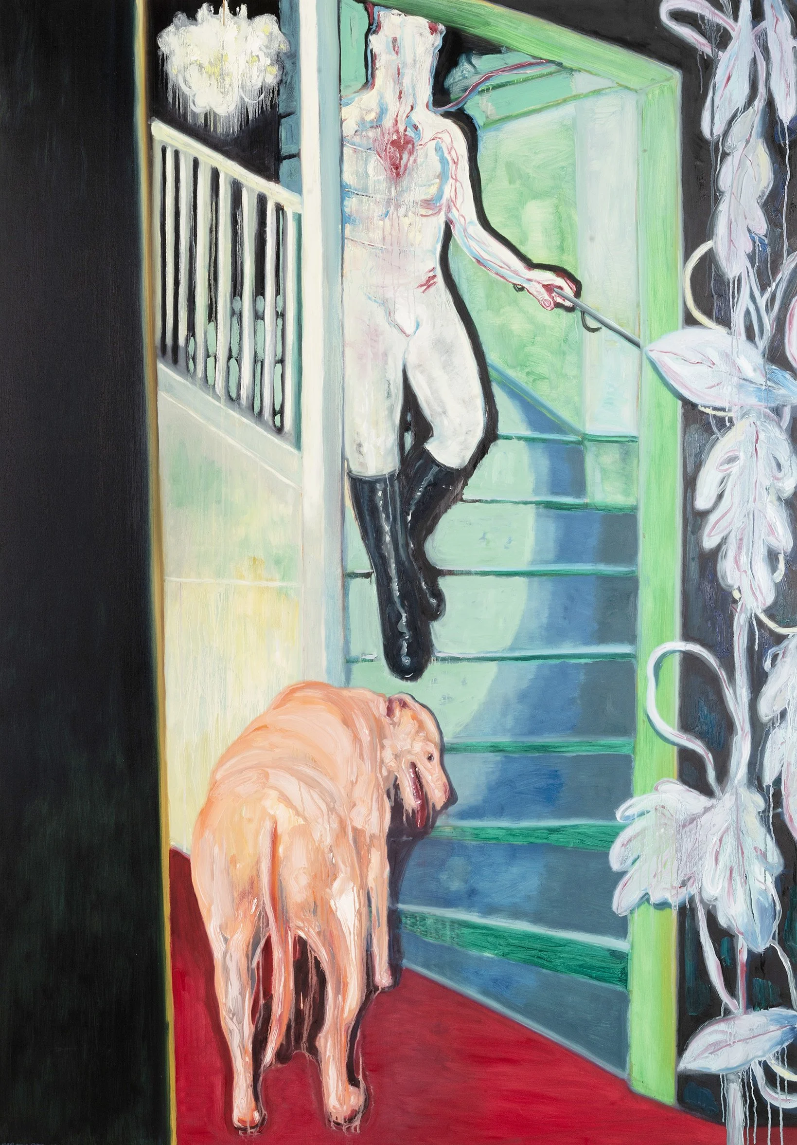  Javed Akhtar  
 Anatomy of Trauma , 2026 
Oil on canvas 
200 × 140 cm 
£ 
 