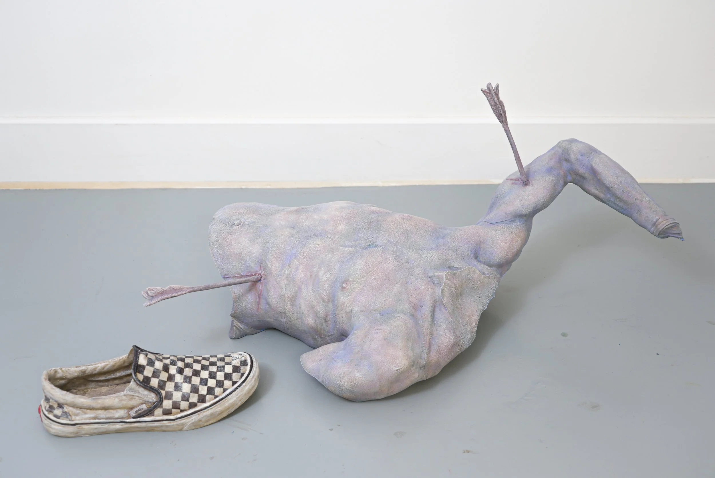 Enrique López Llamas 
 The Anorexic Space Between Love and Hate 2, 2026  
38 x 110 x 50 cm, set of 2 objects 
£5,000 
 