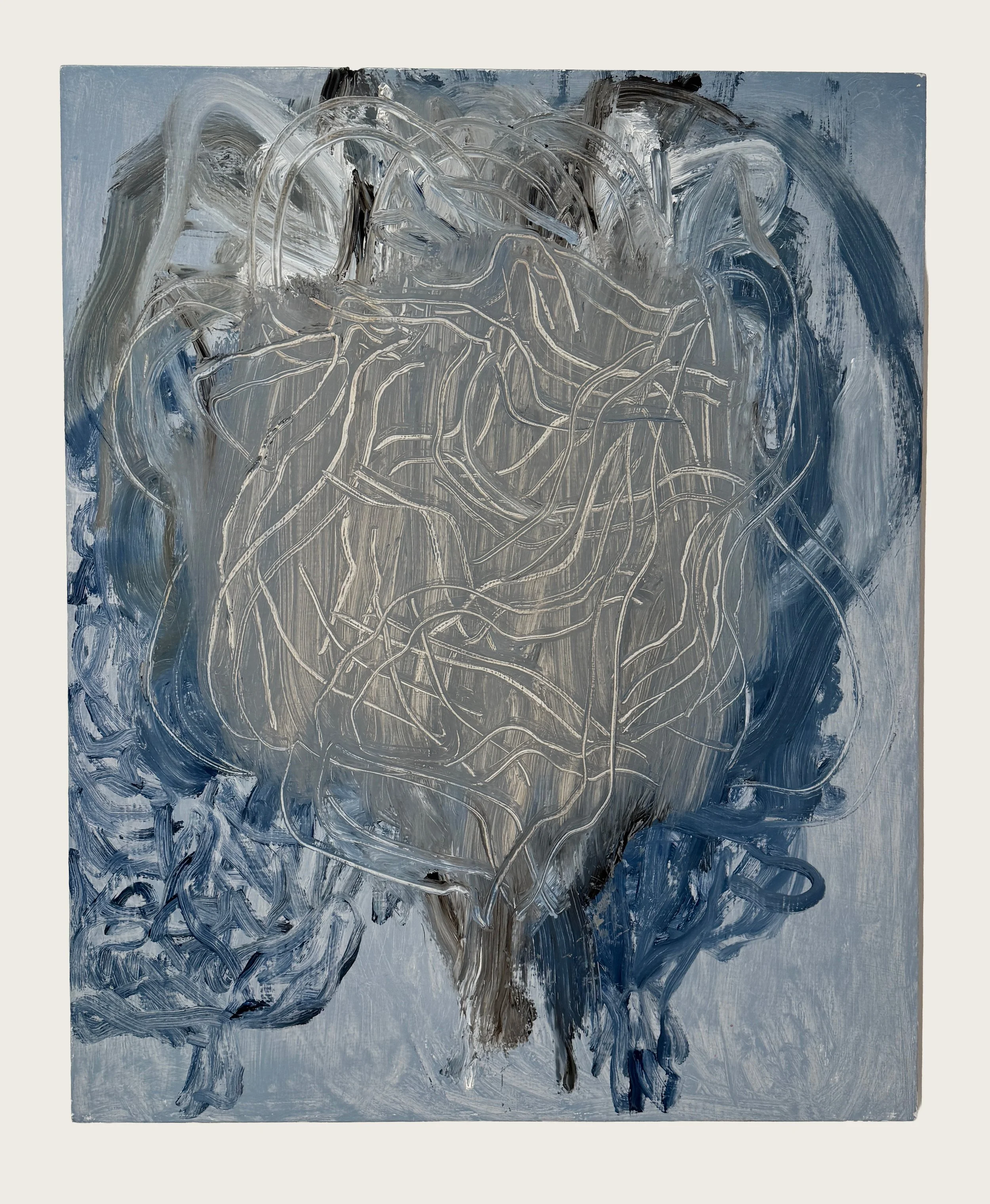  Look Up, The Stars Are Speaking, 2025  
Oil on canvas 
106 × 85 cm 
£ 6,400.00 ex. VAT 
 
