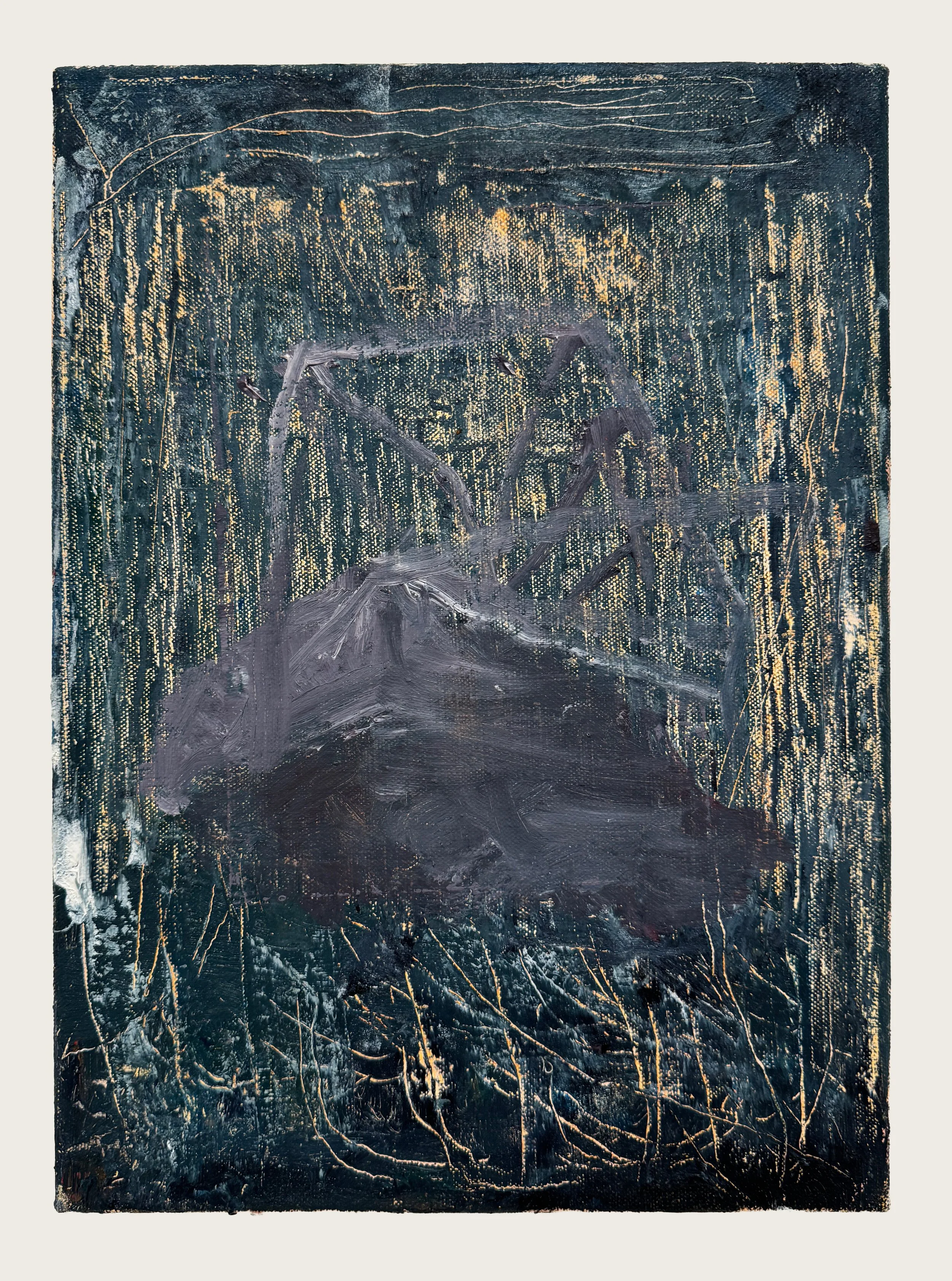  Francis’ Rest, 2025  
Oil on canvas 
36 × 26 cm 
£ 2,000.00 ex. VAT 
 
