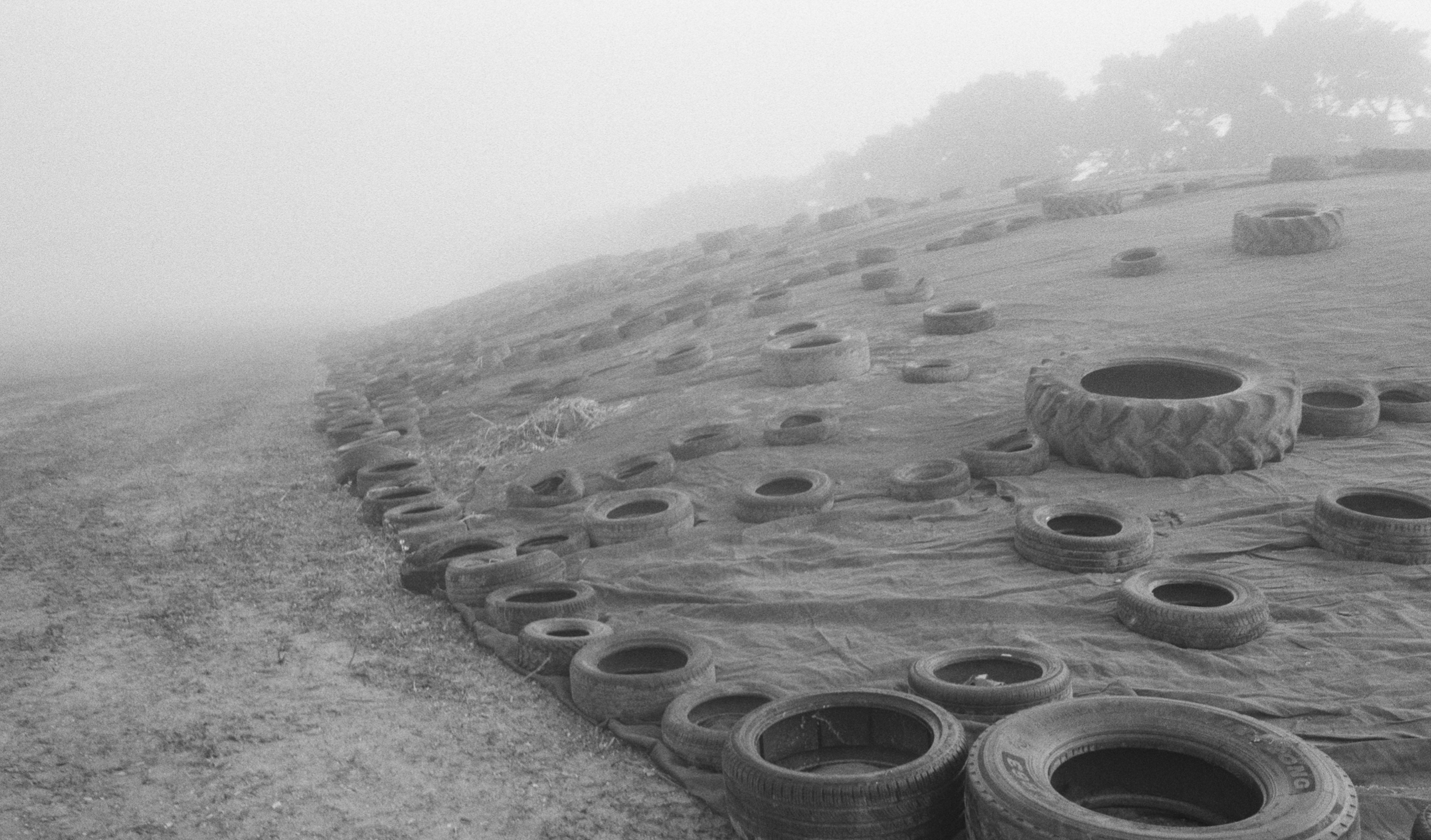  Silage Clamp, Ramsholt  
Silver gelatin print, edition of 5 
40 × 50 cm 
£ 
 