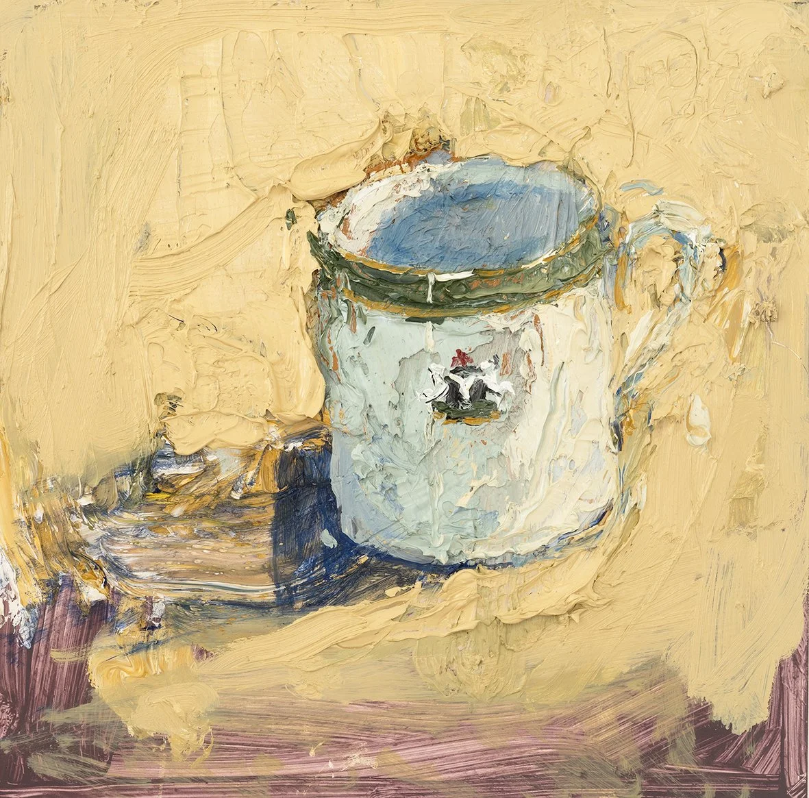  Iyunola Sanyaolu  
 The Bare Cup , 2026 
Oil on board 
30 × 30 cm 
£ 
 