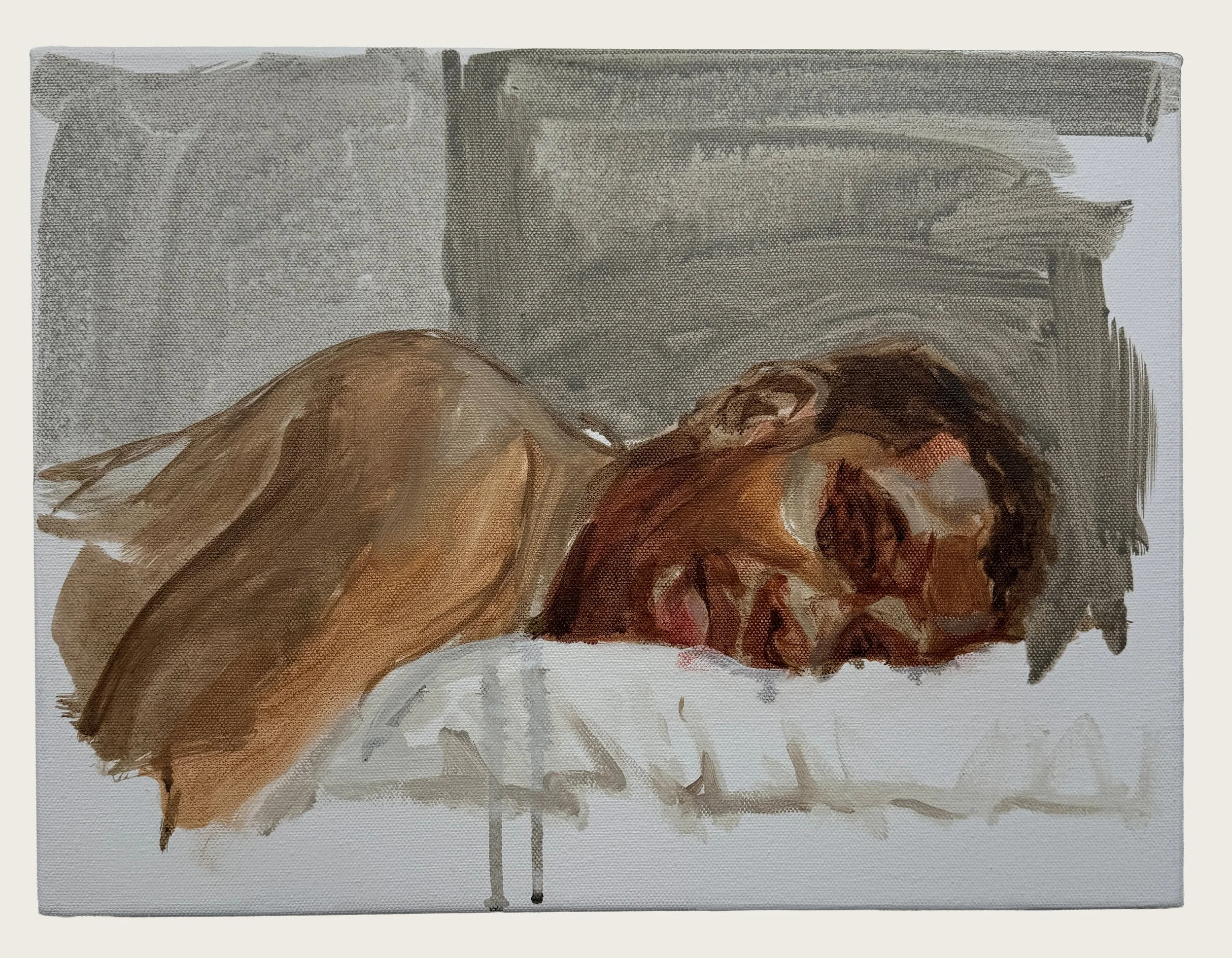  Kirubel Mandefro  
 By Your Side  
Acrylic on canvas 
30 × 40 cm 
2025 
£600 
 