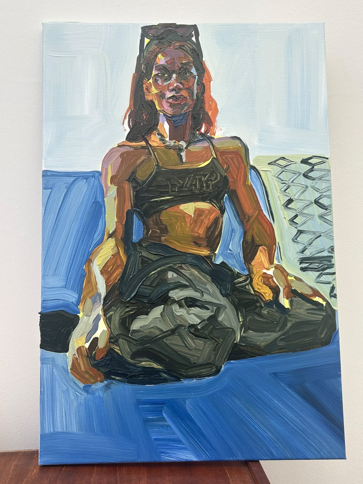  Legendary Founding Mother Tiffany Roots  
Oil on linen 
51 x 76 cm 
£ [PRICE] ex. VAT 
 