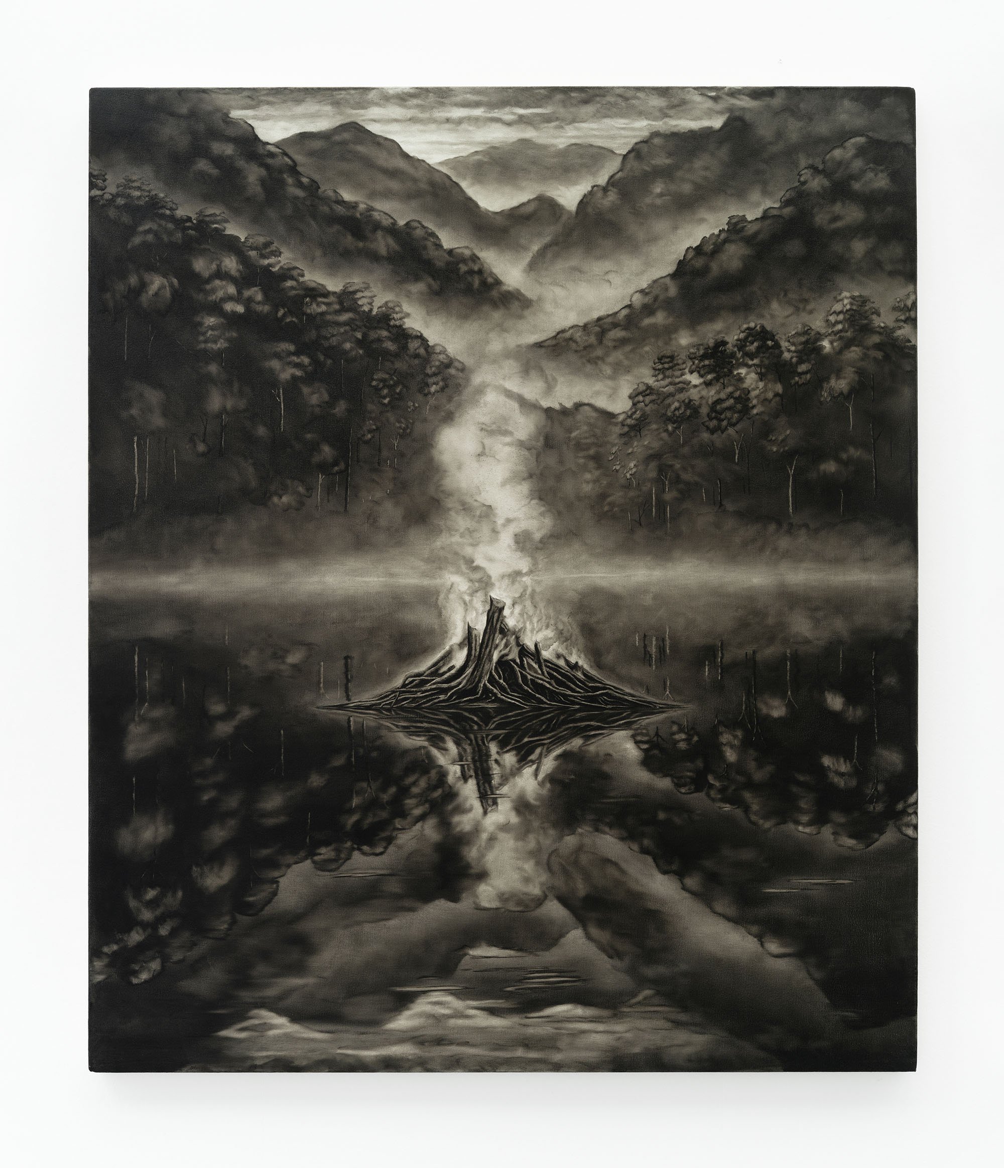  Ascending  
Oil on canvas 
120 × 100 cm 
£7,500 
 