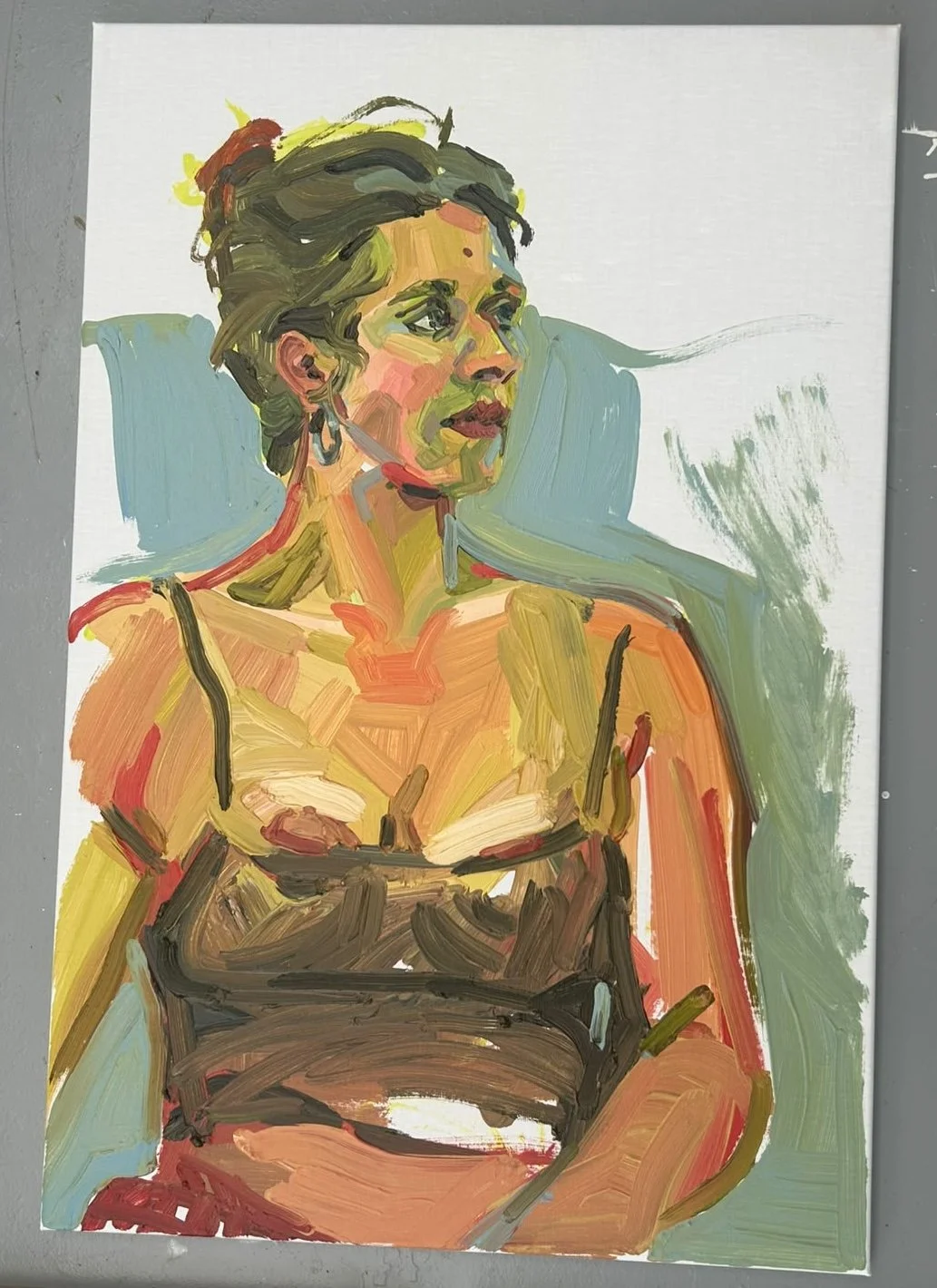  Amelia  
Oil on linen 
51 x 76 cm 
£ [PRICE] ex. VAT 
 