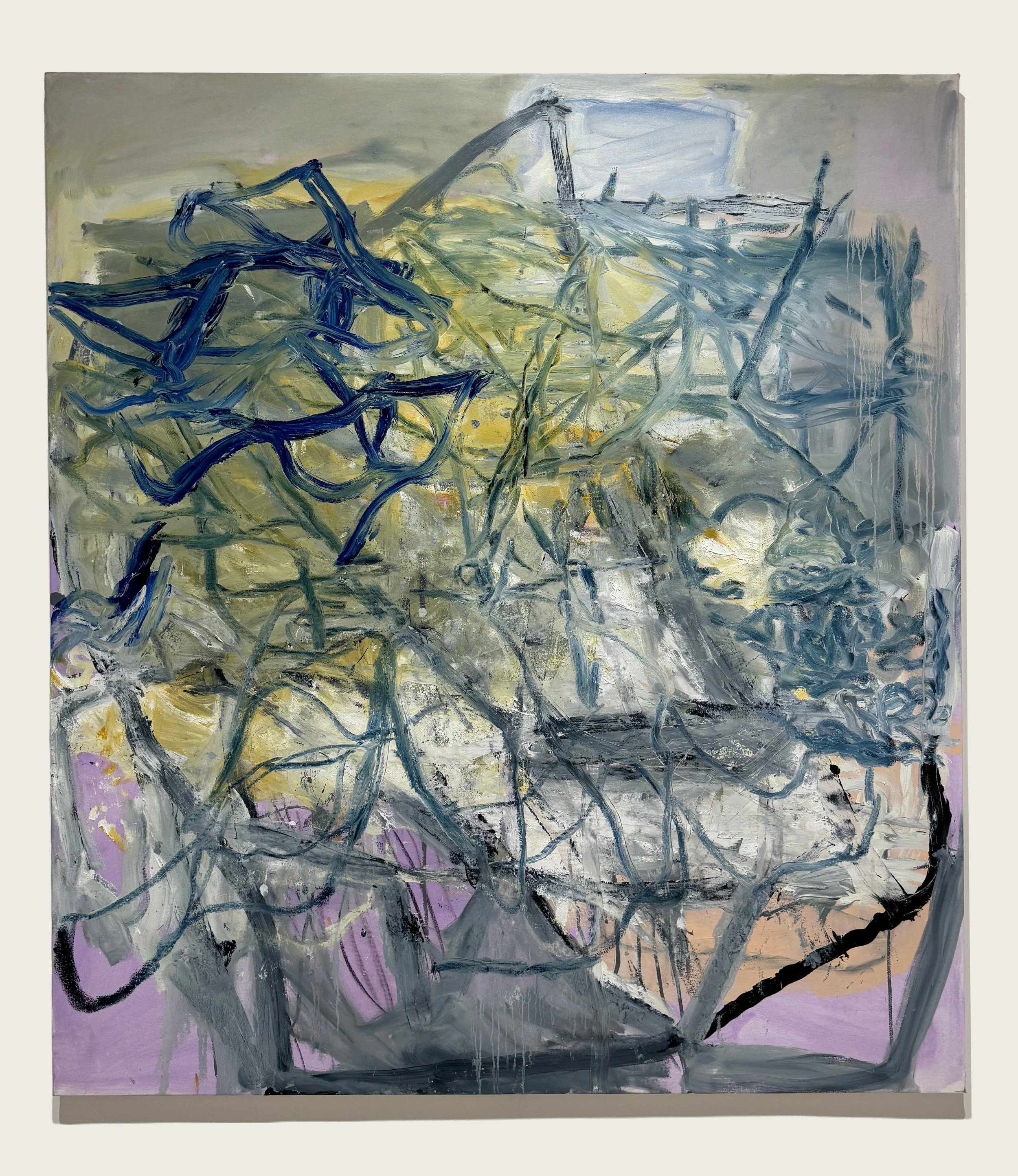  A Dogged Calypso  
Oil on canvas 
160 × 140 cm 
£ 10,000.00 ex. VAT 
 
