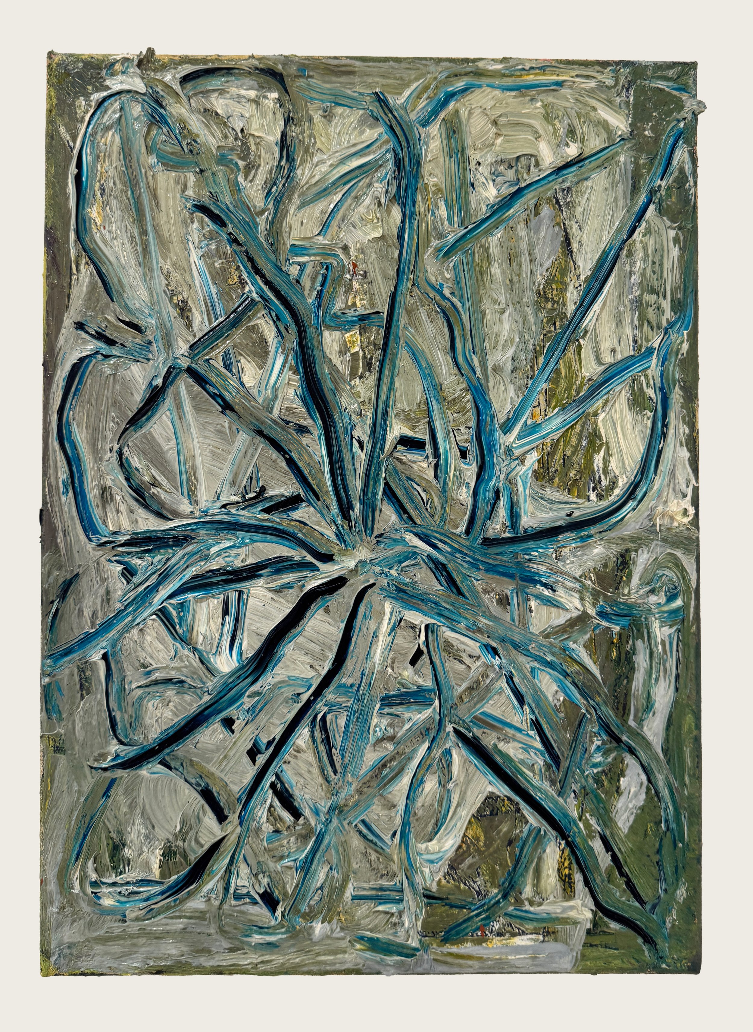  I Hear You, 2025  
Oil on canvas 
36 × 26 cm 
£ 2,000.00 ex. VAT 
 
