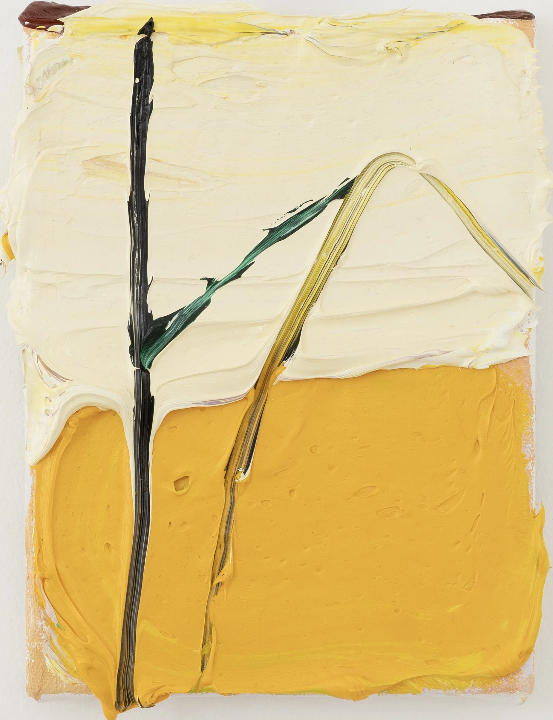  Olivia Guillot  
 Clasping at Straws, Walking Through Doors , 2026 
Oil on canvas 
20 × 15 cm 
£ 
 