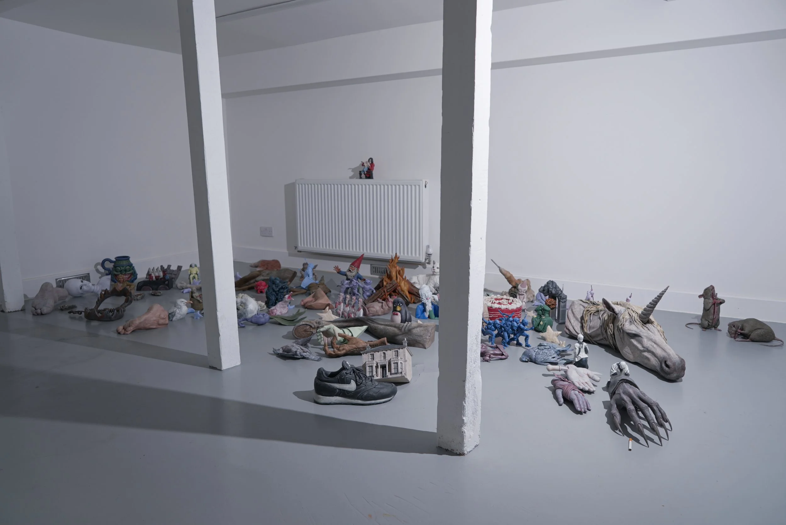 Enrique López Llamas 
 Details from The Tyranny of Small Decisions, 2026  
Acrylic on plastic polymer 
Installation, set of 91 figures, variable dimensions 
Price available upon request 
 

